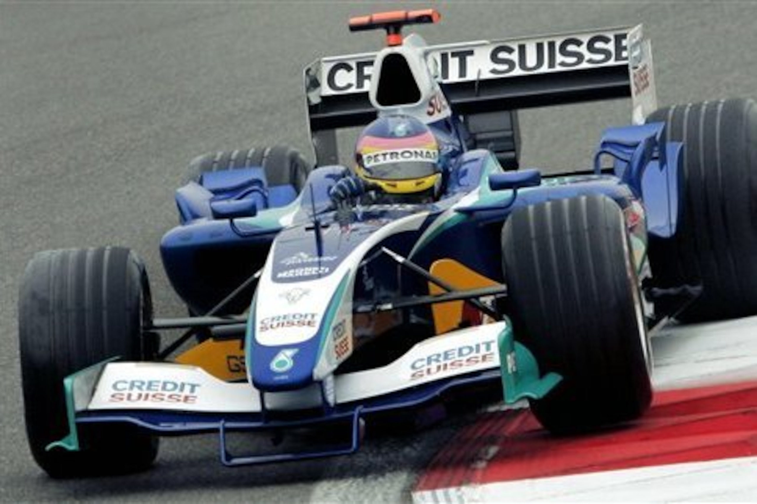 The Credit Suisse/Petronas-branded 2005 C24. The Credit Suisse/Petronas-branded 2005 C24.