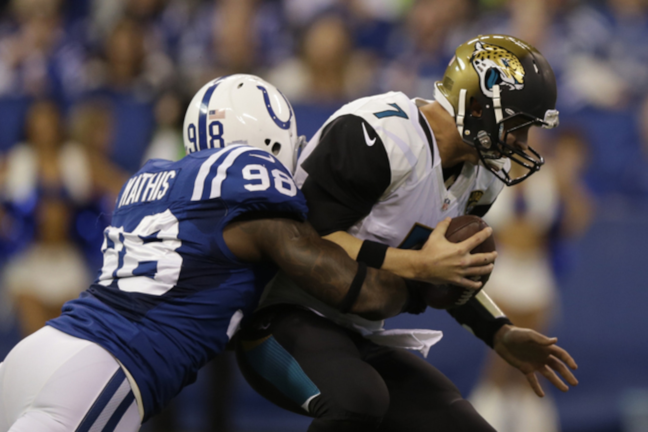 The NFL surprisingly issued a public statement in the wake of Indianapolis Colts linebacker Robert Mathis' positive PED test.