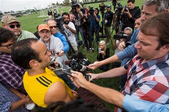 Donovan was predictably besieged with questions after being omitted from the 23-man roster.