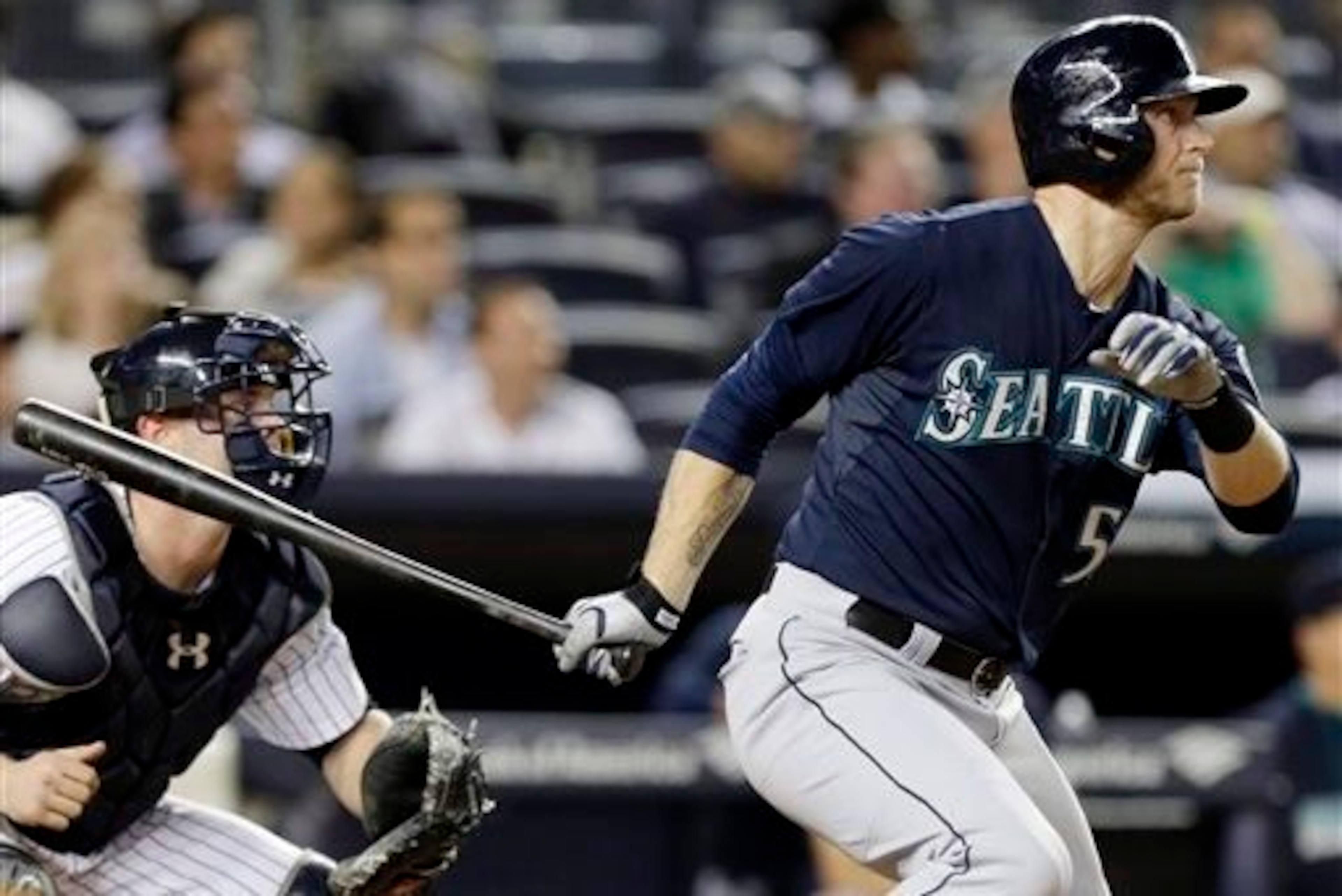 Saunders has earned consistent playing time at the top of the order, but has not always received it.