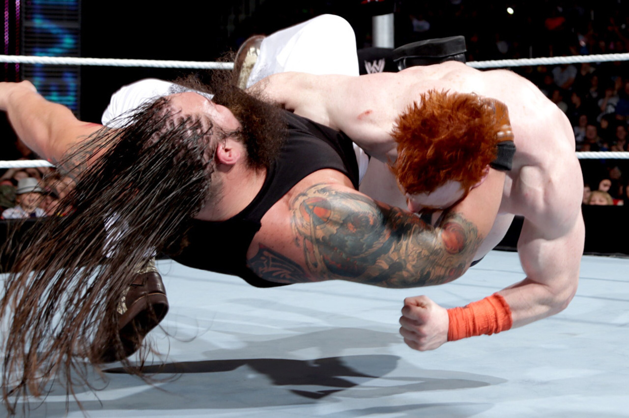 Sheamus and Bray Wyatt collide at Main Event.