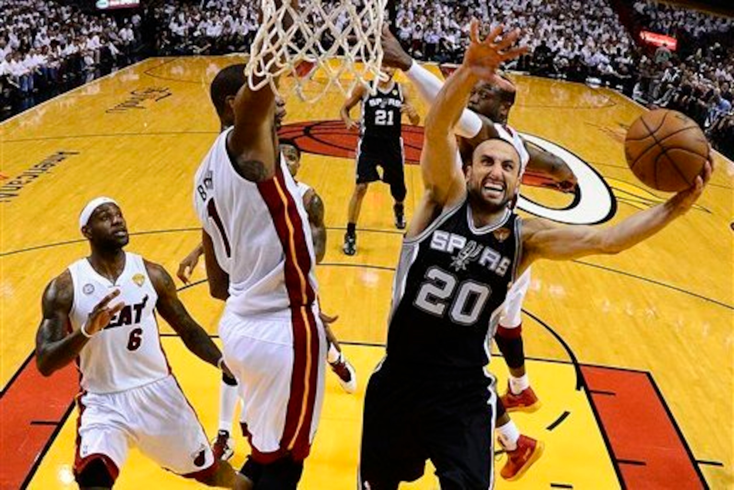 Ginobili knows he will have to play more under control in this year's finals for the Spurs to win.