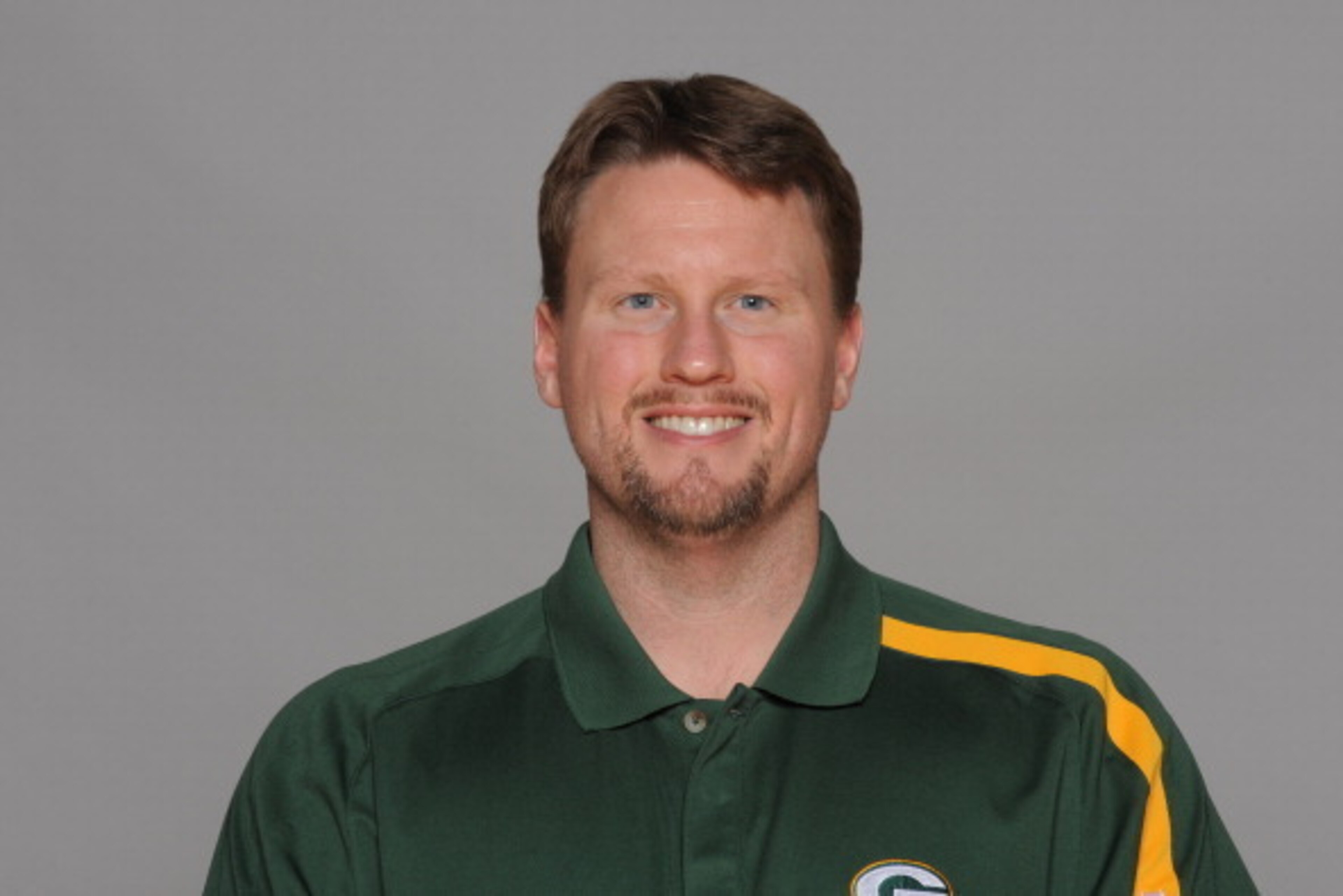 GREEN BAY, WI - CIRCA 2011: In this handout image provided by the NFL,  Ben McAdoo of the Green Bay Packers poses for his NFL headshot circa 2011 in Green Bay, Wisconsin.  (Photo by NFL via Getty Images)