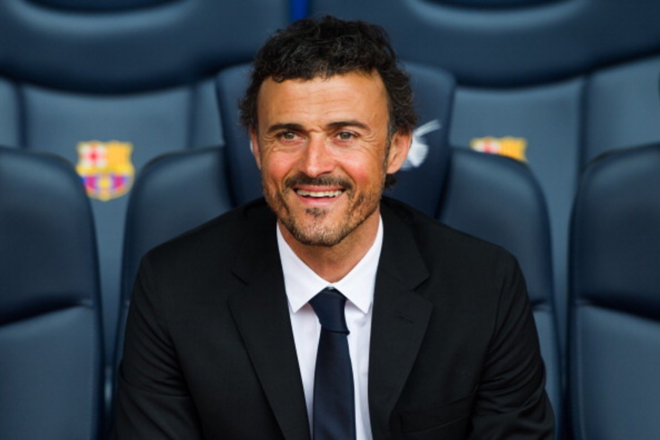 BARCELONA, SPAIN - MAY 21: Luis Enrique Martinez poses for the media during his official presentation as the new coach of FC Barcelona at Camp Nou on May 21, 2014 in Barcelona, Spain. (Photo by Alex Caparros/Getty Images) BARCELONA, SPAIN - MAY 21: Luis Enrique Martinez poses for the media during his official presentation as the new coach of FC Barcelona at Camp Nou on May 21, 2014 in Barcelona, Spain. (Photo by Alex Caparros/Getty Images)
