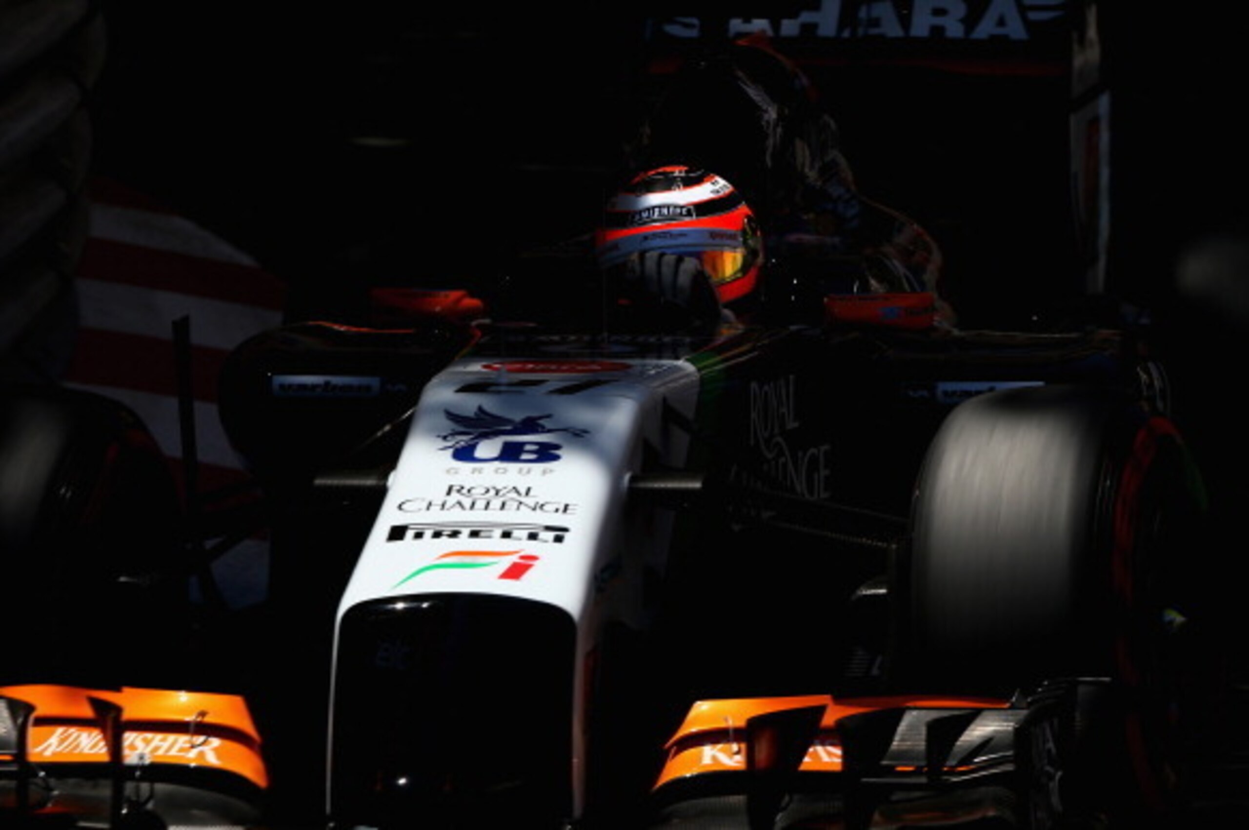 MONTE-CARLO, MONACO - MAY 24: Nico Hulkenberg of Germany and Force India drives during qualifying ahead of the Monaco Formula One Grand Prix at Circuit de Monaco on May 24, 2014 in Monte-Carlo, Monaco. (Photo by Clive Mason/Getty Images) MONTE-CARLO, MONACO - MAY 24: Nico Hulkenberg of Germany and Force India drives during qualifying ahead of the Monaco Formula One Grand Prix at Circuit de Monaco on May 24, 2014 in Monte-Carlo, Monaco. (Photo by Clive Mason/Getty Images)