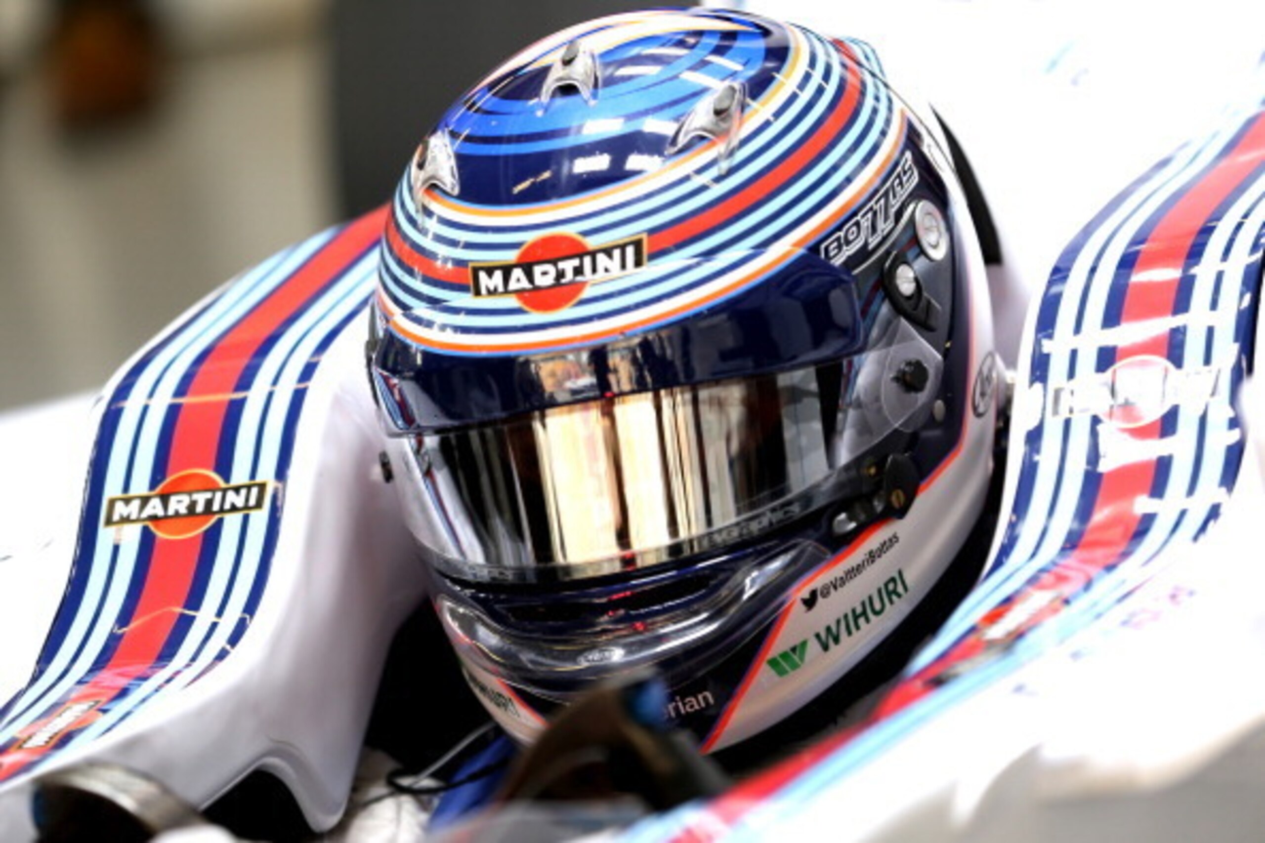 SHANGHAI, CHINA - APRIL 18: Valtteri Bottas of Finland and Williams prepares to drive during practice ahead of the Chinese Formula One Grand Prix at the Shanghai International Circuit on April 18, 2014 in Shanghai, China. (Photo by Mark Thompson/Getty I SHANGHAI, CHINA - APRIL 18: Valtteri Bottas of Finland and Williams prepares to drive during practice ahead of the Chinese Formula One Grand Prix at the Shanghai International Circuit on April 18, 2014 in Shanghai, China. (Photo by Mark Thompson/Getty I