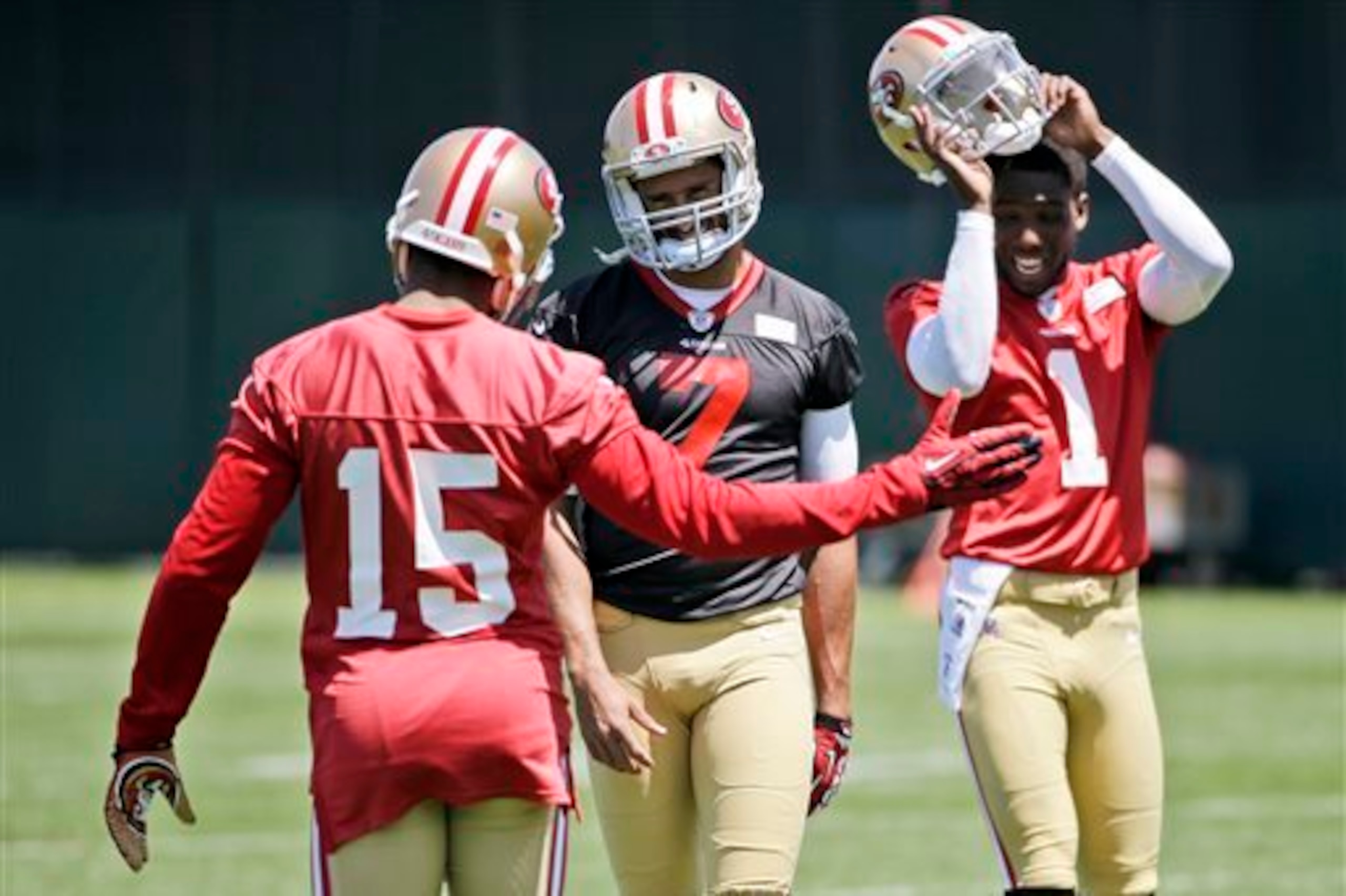 Expect Kaepernick and Michael Crabtree (No. 15) to remain a dynamic tandem for the foreseeable future.