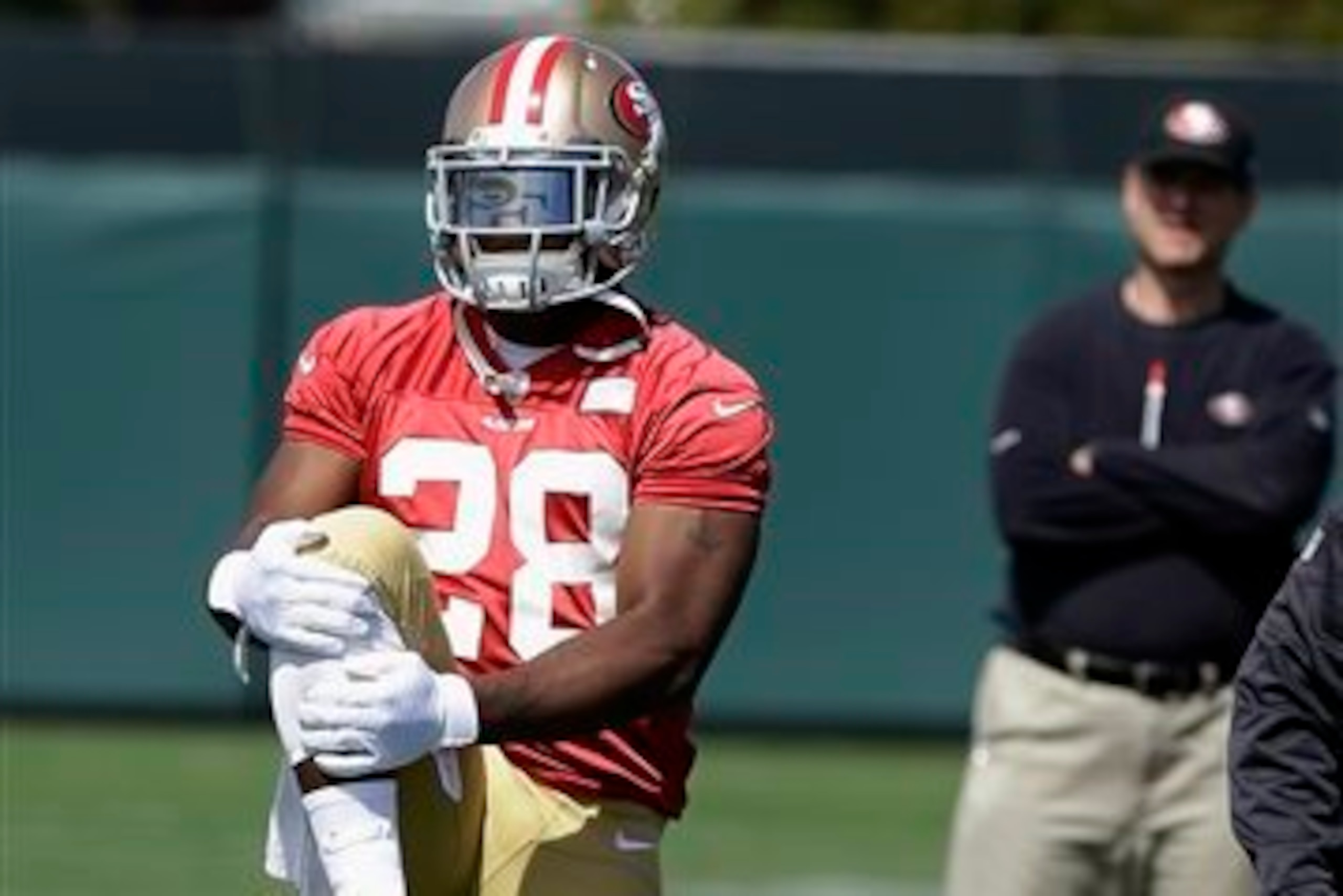Carlos Hyde represents a significant portion of the backfield future for the Red and Gold.