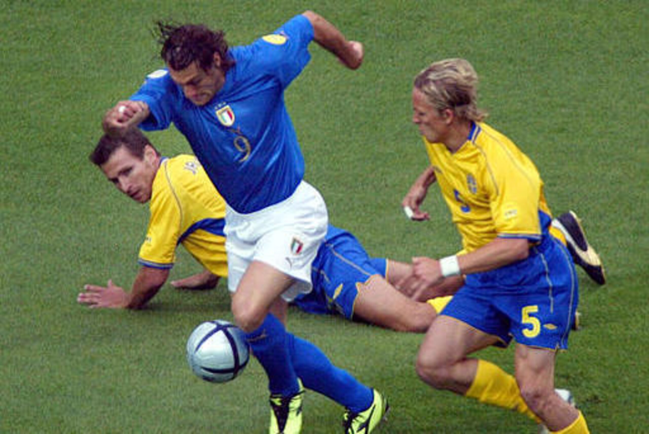 Sweden's Erik Edman (right) was the first post-tournament signing Spurs made for a decade, arriving after Euro 2004.