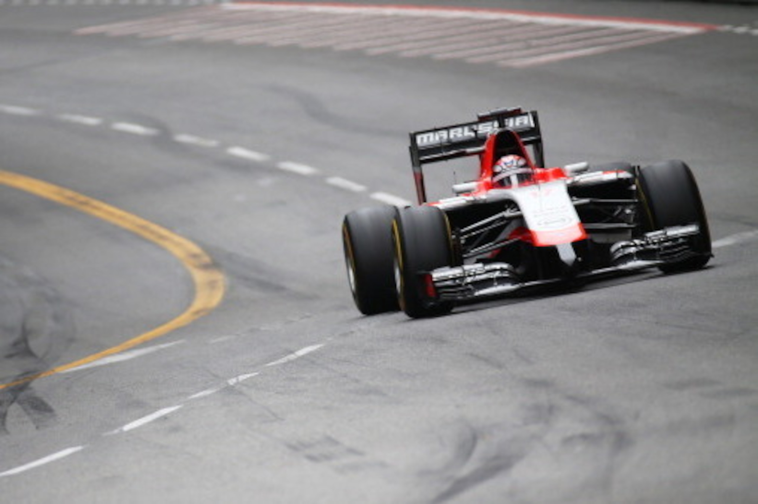 MONTE-CARLO, MONACO - MAY 25:  Jules Bianchi of France and Marussia drives during the Monaco Formula One Grand Prix at Circuit de Monaco on May 25, 2014 in Monte-Carlo, Monaco.  (Photo by Mark Thompson/Getty Images)