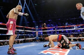 Cotto was too strong for Martinez.