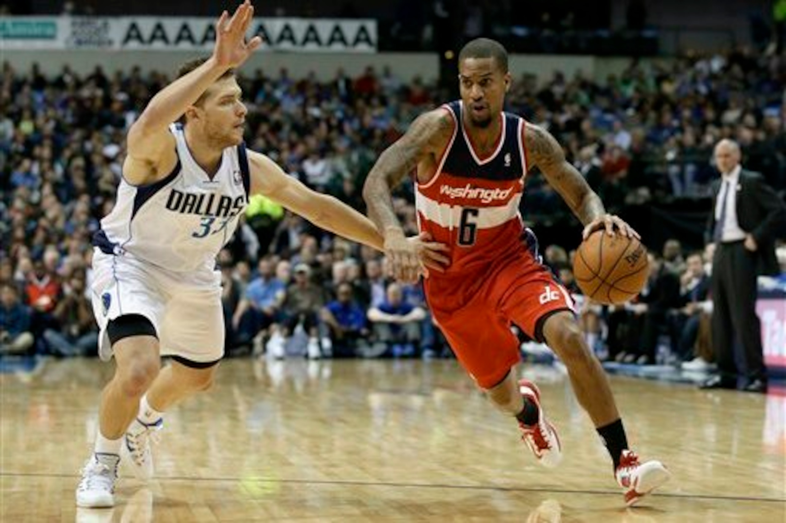 Wittman has generally had a sub-par bench to work with as a coach. For the first part of the season, Eric Maynor was the backup point guard in Washington and stalled the offense when he came on to the floor.