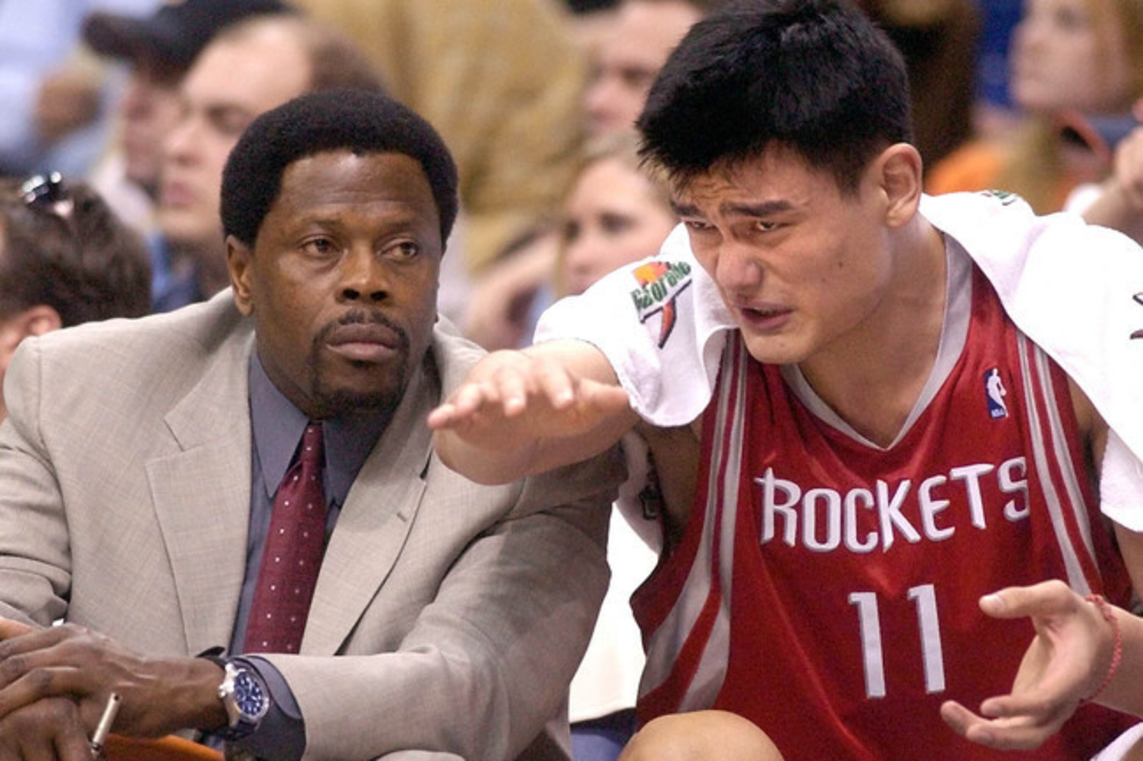 Ewing has aged quite a bit since 2004. Then again, so has Yao Ming.