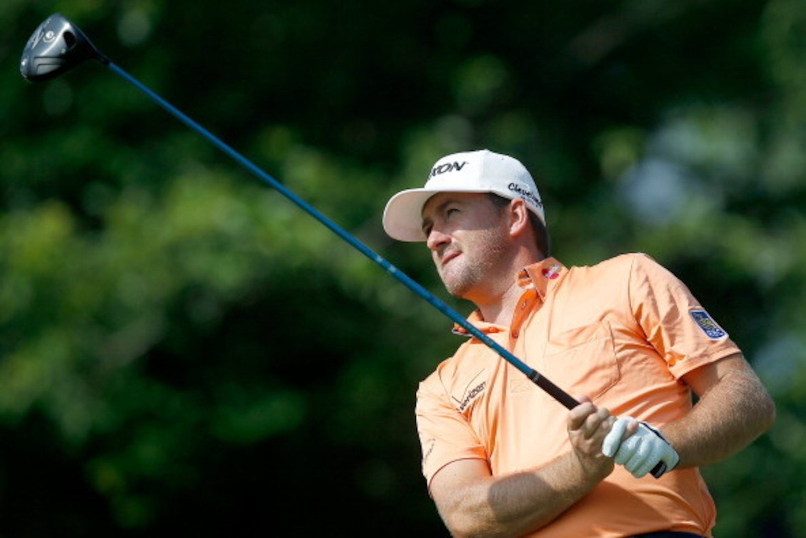 MEMPHIS, TN - JUNE 06:  Graeme McDowell of Northern Irelan watches a shot on the 13th hole during the second round of the FedEx St. Jude Classic at the TPC Southwind on June 6, 2014 in Memphis, Tennessee.  (Photo by Christian Petersen/Getty Images)