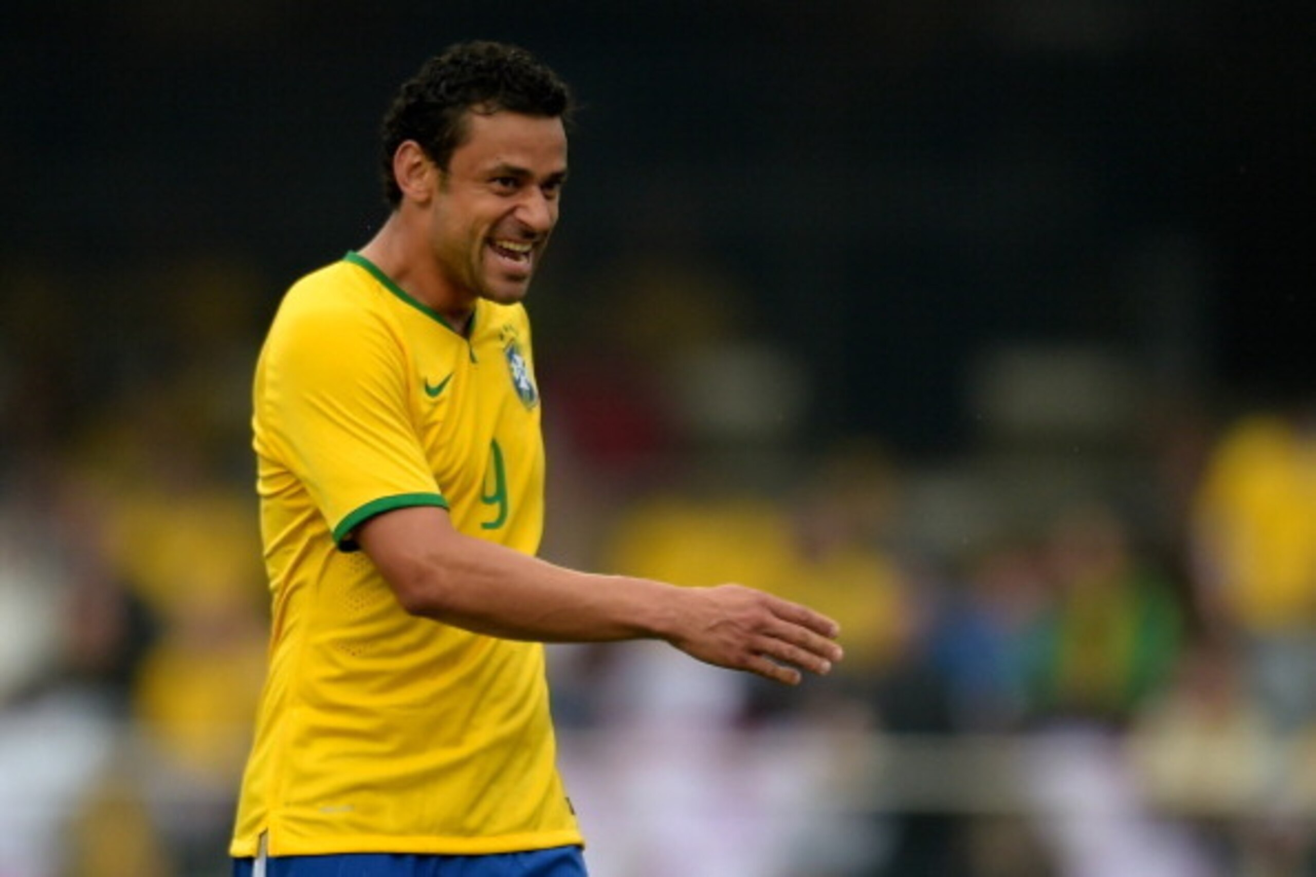 SAO PAULO, BRAZIL - JUNE 06: Fred of Brazil reacts during the International Friendly Match between Brazil and Serbia at Morumbi Stadium on June 06, 2014 in Sao Paulo, Brazil.  (Photo by Buda Mendes/Getty Images)