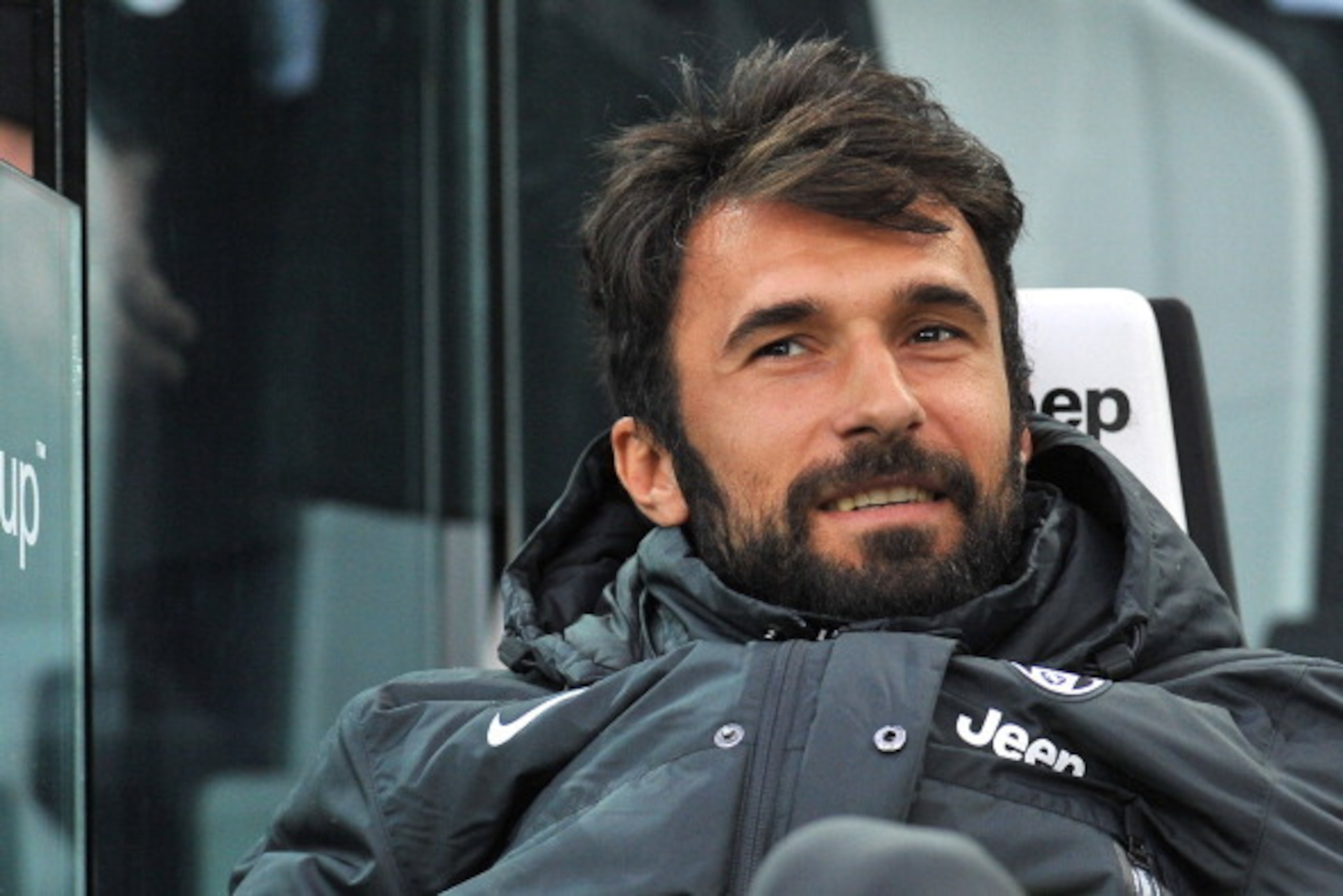 TURIN, ITALY - APRIL 19: Mirko Vucinic of Juventus sits on the bench during the Serie A match between Juventus and Bologna FC at Juventus Arena on April 19, 2014 in Turin, Italy. (Photo by Valerio Pennicino/Getty Images) TURIN, ITALY - APRIL 19: Mirko Vucinic of Juventus sits on the bench during the Serie A match between Juventus and Bologna FC at Juventus Arena on April 19, 2014 in Turin, Italy. (Photo by Valerio Pennicino/Getty Images)
