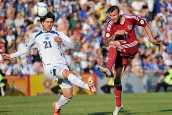 Ervin Zukanovic could have been a good option at left-back for Bosnia-Herzegovina.