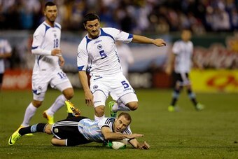 Sead Kolasinac was Bosnia-Herzegovina's first-choice left-back until Monday.