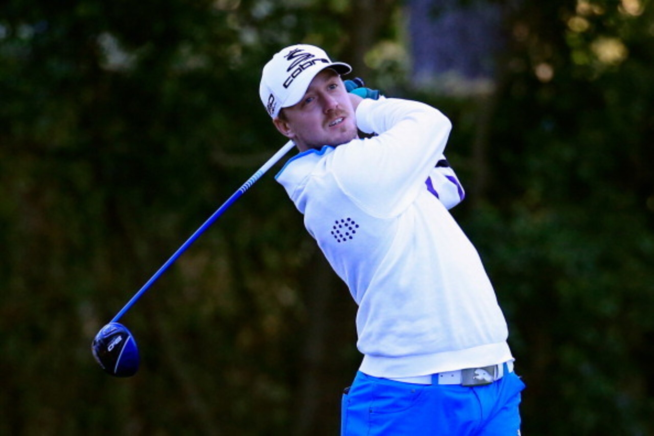 AUGUSTA, GA - APRIL 10:  Jonas Blixt of Sweden hits his tee shot on the second hole during the first round of the 2014 Masters Tournament at Augusta National Golf Club on April 10, 2014 in Augusta, Georgia.  (Photo by Rob Carr/Getty Images)