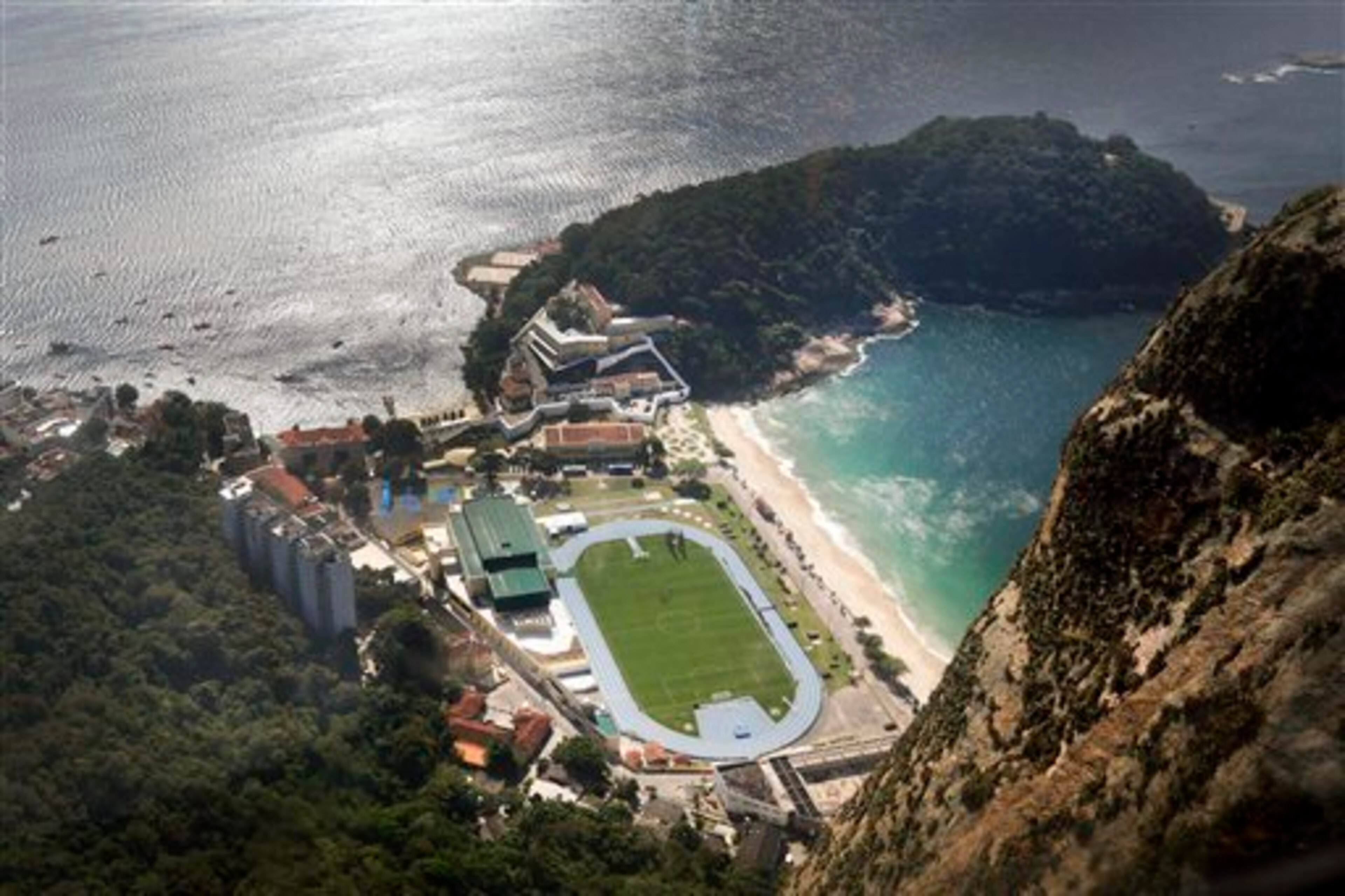 England's training base in Rio de Janeiro. England's training base in Rio de Janeiro.