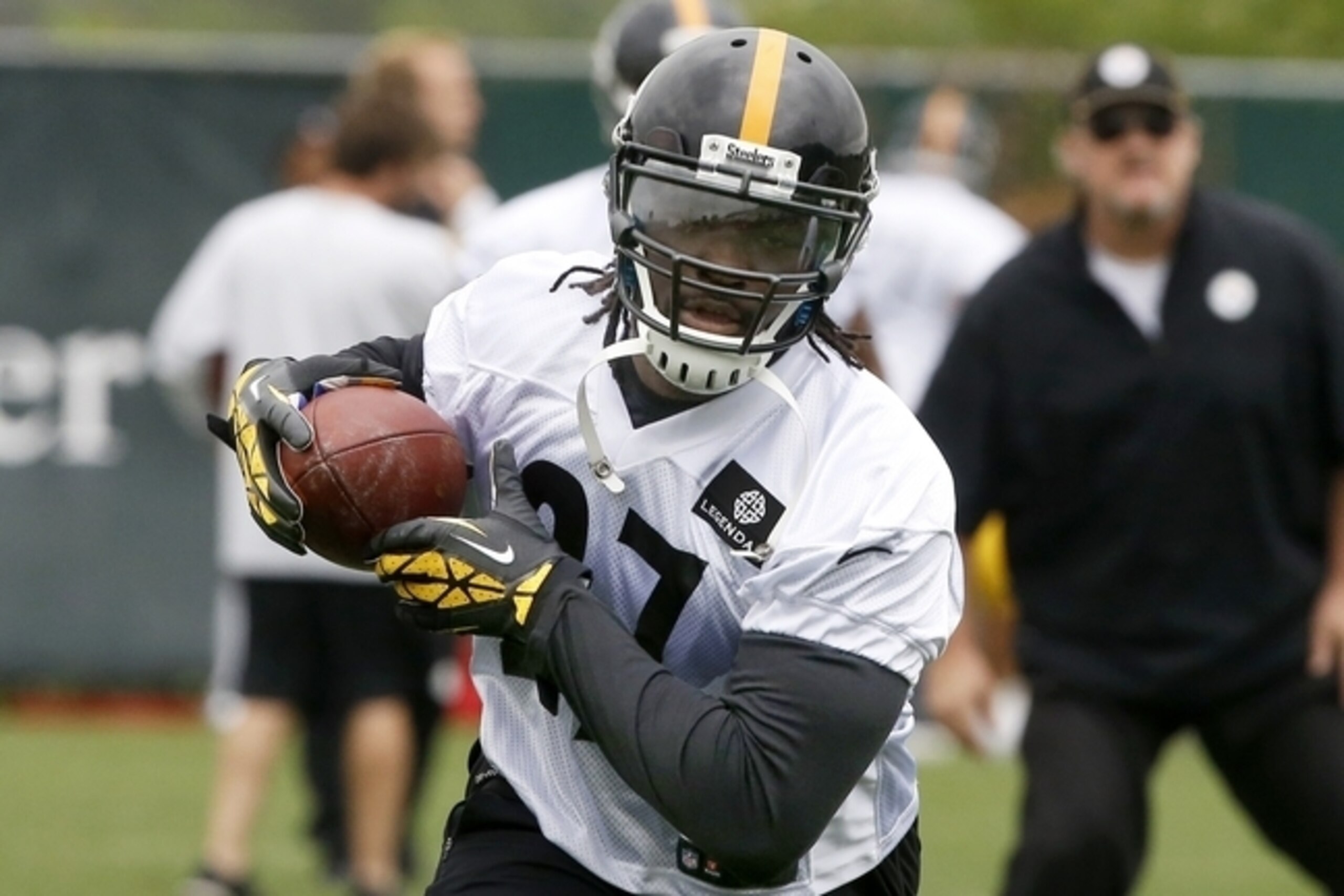 The Pittsburgh Steelers signed LeGarrette Blount (above), who they hope can bolster their rush attack.
