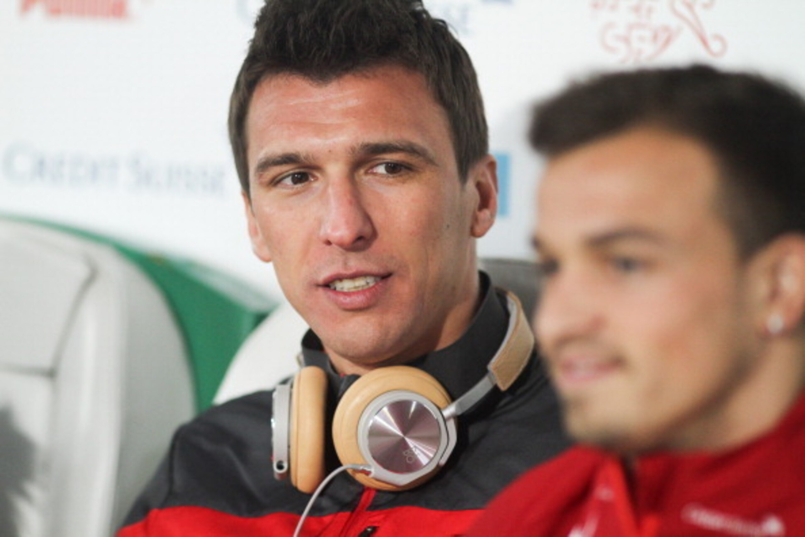 ST GALLEN, SWITZERLAND - MARCH 05: Mario Mandzukic of Croatia prior the international friendly match between Switzerland and Croatia at the AFG Arena on March 5, 2014 in St Gallen, Switzerland. (Photo by Marc Eich/Getty Images) ST GALLEN, SWITZERLAND - MARCH 05: Mario Mandzukic of Croatia prior the international friendly match between Switzerland and Croatia at the AFG Arena on March 5, 2014 in St Gallen, Switzerland. (Photo by Marc Eich/Getty Images)