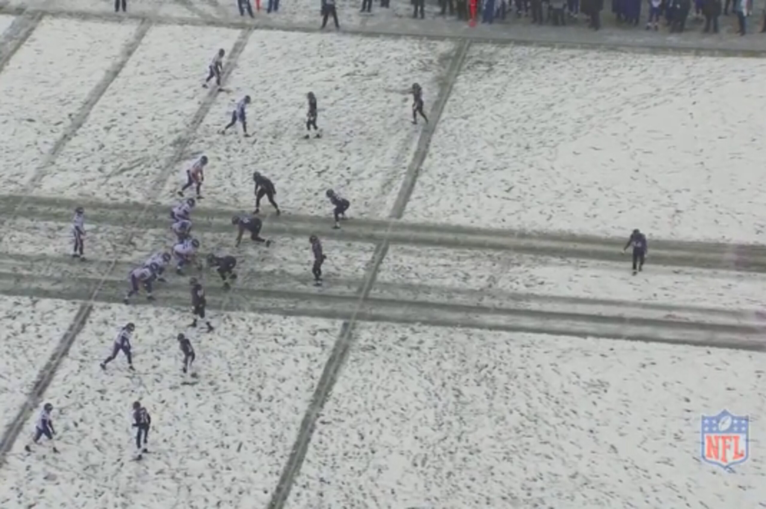Patterson is the slot receiver to the bottom of the screen.