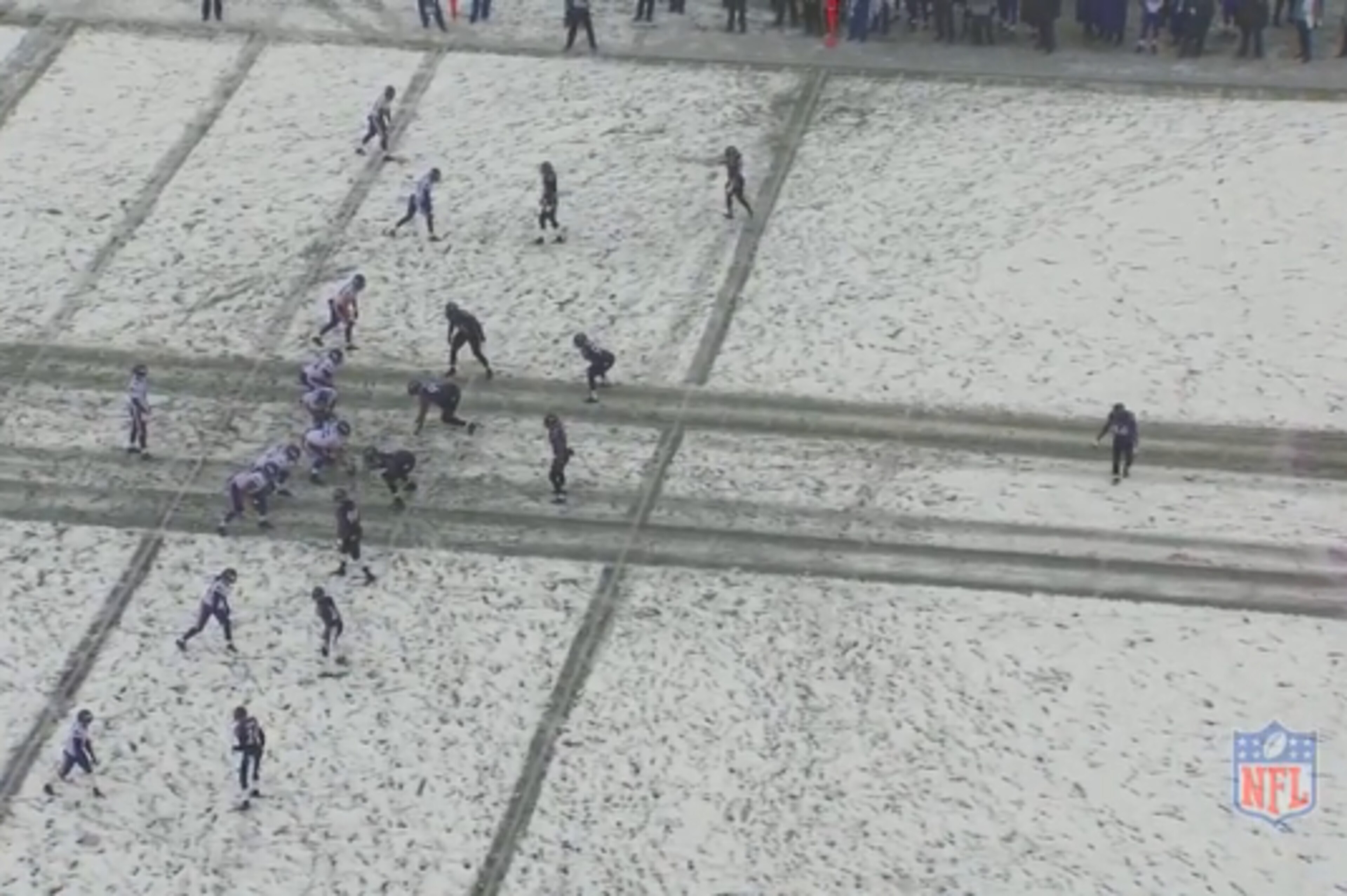 Patterson is the slot receiver to the bottom of the screen.