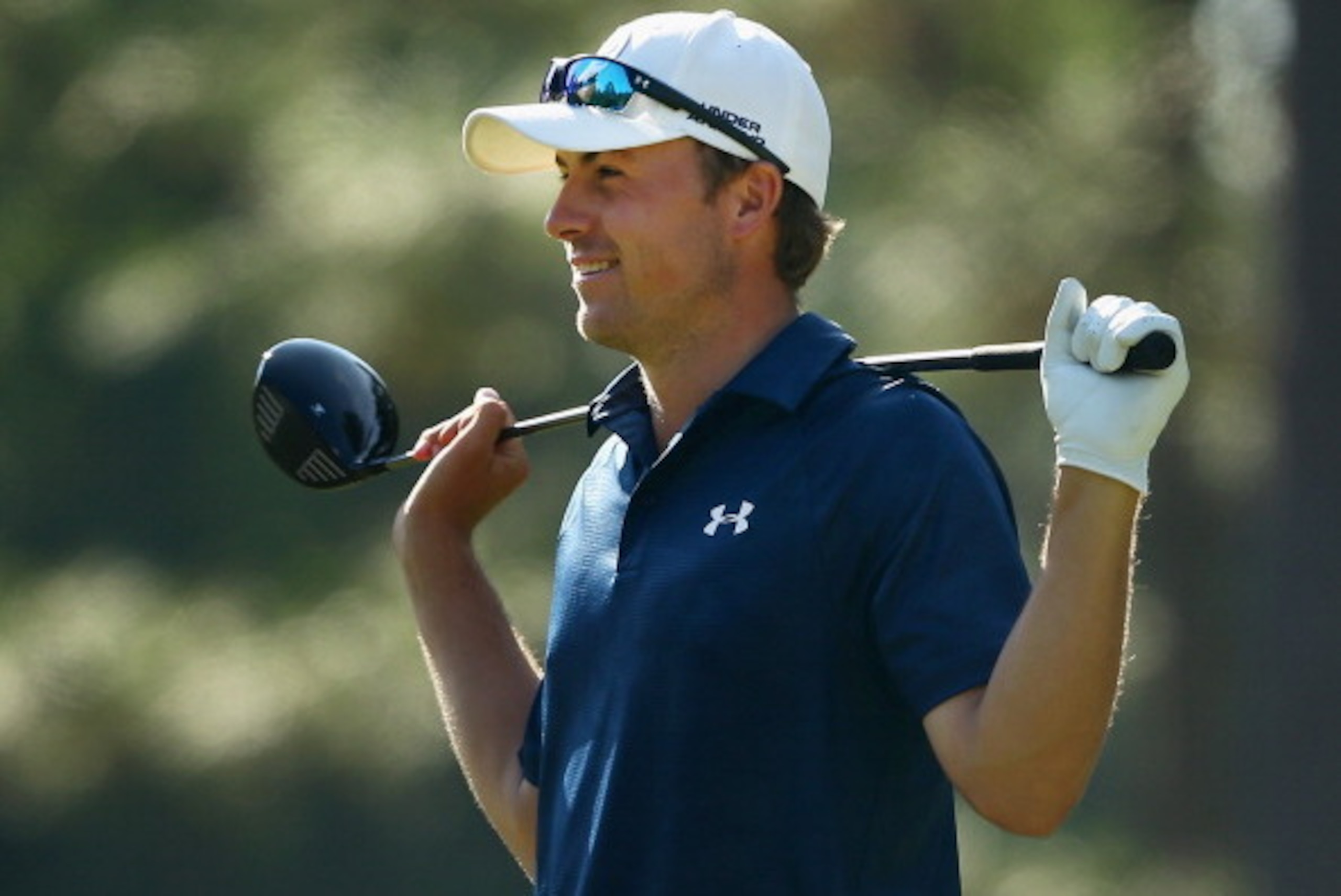 PINEHURST, NC - JUNE 10: Jordan Spieth of the United States smiles during a practice round prior to the start of the 114th U.S. Open at Pinehurst Resort & Country Club, Course No. 2 on June 10, 2014 in Pinehurst, North Carolina. (Photo by Tyler Lecka/Ge PINEHURST, NC - JUNE 10: Jordan Spieth of the United States smiles during a practice round prior to the start of the 114th U.S. Open at Pinehurst Resort & Country Club, Course No. 2 on June 10, 2014 in Pinehurst, North Carolina. (Photo by Tyler Lecka/Ge