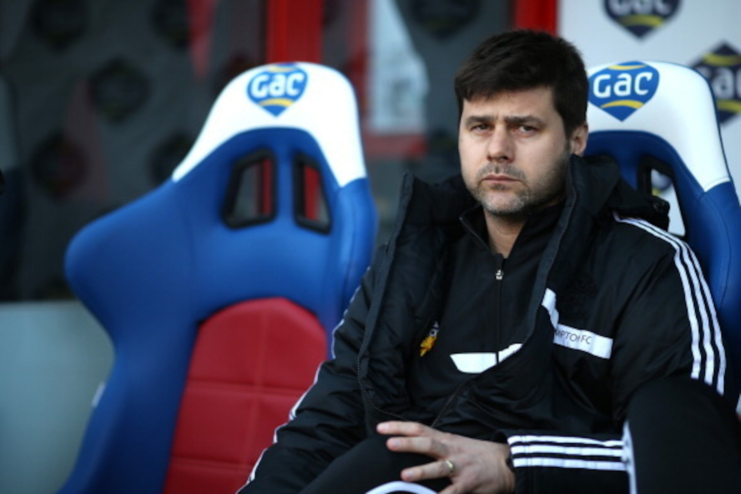 LONDON, ENGLAND - MARCH 08: Southampton manager Mauricio Pochettino during the Barclays Premier League match between Crystal Palace and Southampton at Selhurst Park on March 08, 2014 in London, England. (Photo by Charlie Crowhurst/Getty Images) LONDON, ENGLAND - MARCH 08: Southampton manager Mauricio Pochettino during the Barclays Premier League match between Crystal Palace and Southampton at Selhurst Park on March 08, 2014 in London, England. (Photo by Charlie Crowhurst/Getty Images)