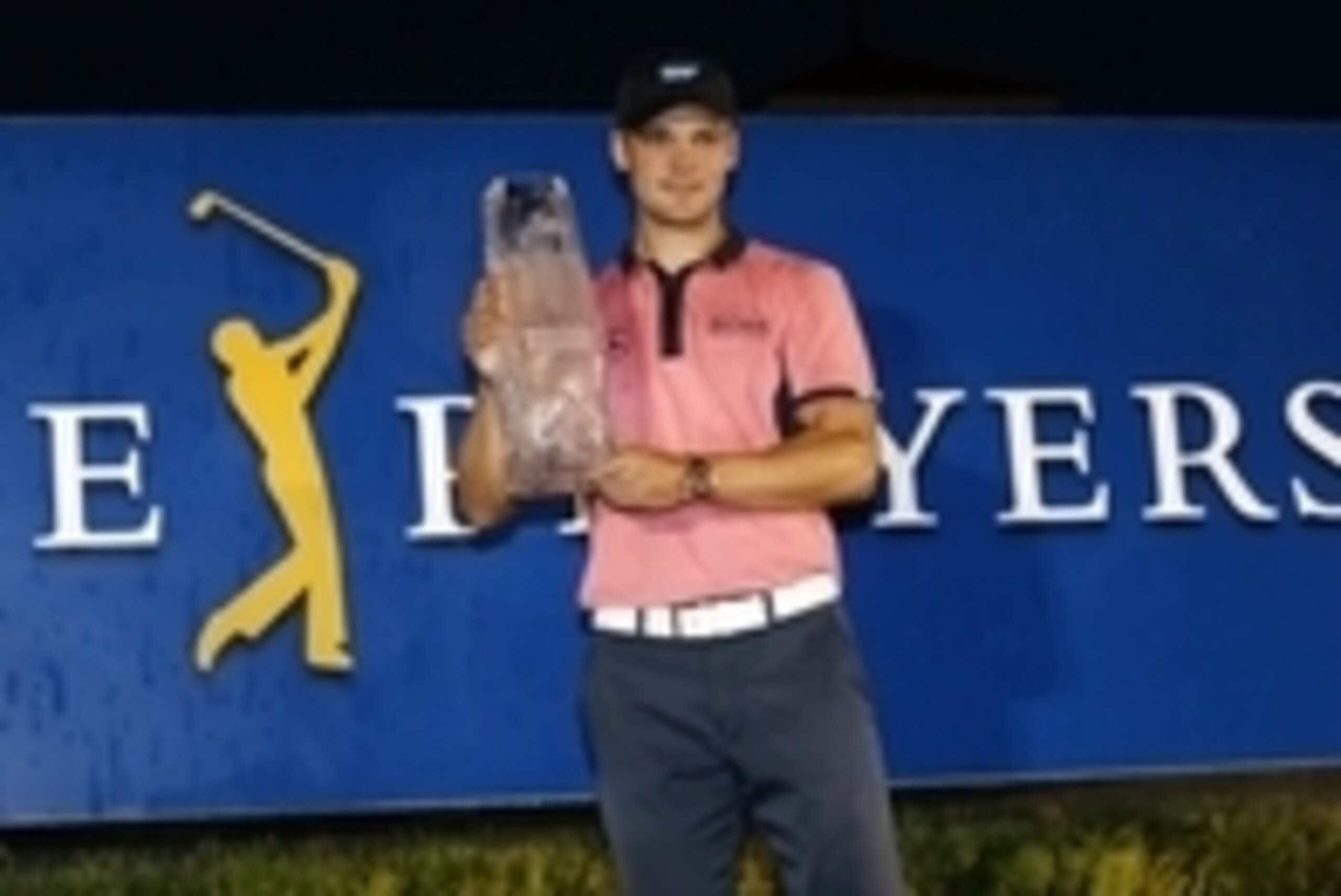 May 11, 2014; Ponte Vedra Beach, FL, USA; Martin Kaymer celebrates with the trophy after winning The Players Championship at TPC Sawgrass - Stadium Course. Mandatory Credit: Geoff Burke-USA TODAY Sports