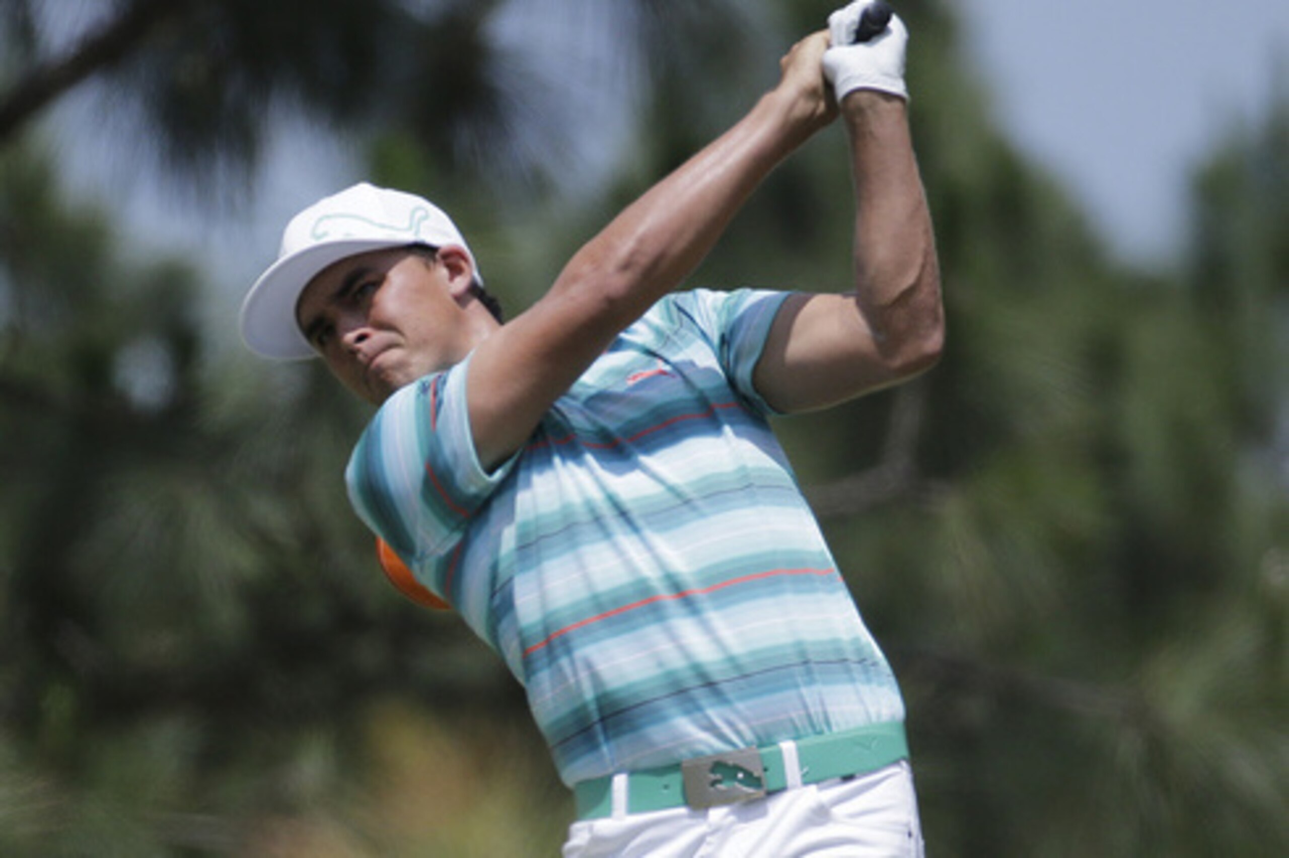 Rickie Fowler figures to be a big crowd favorite on Sunday.