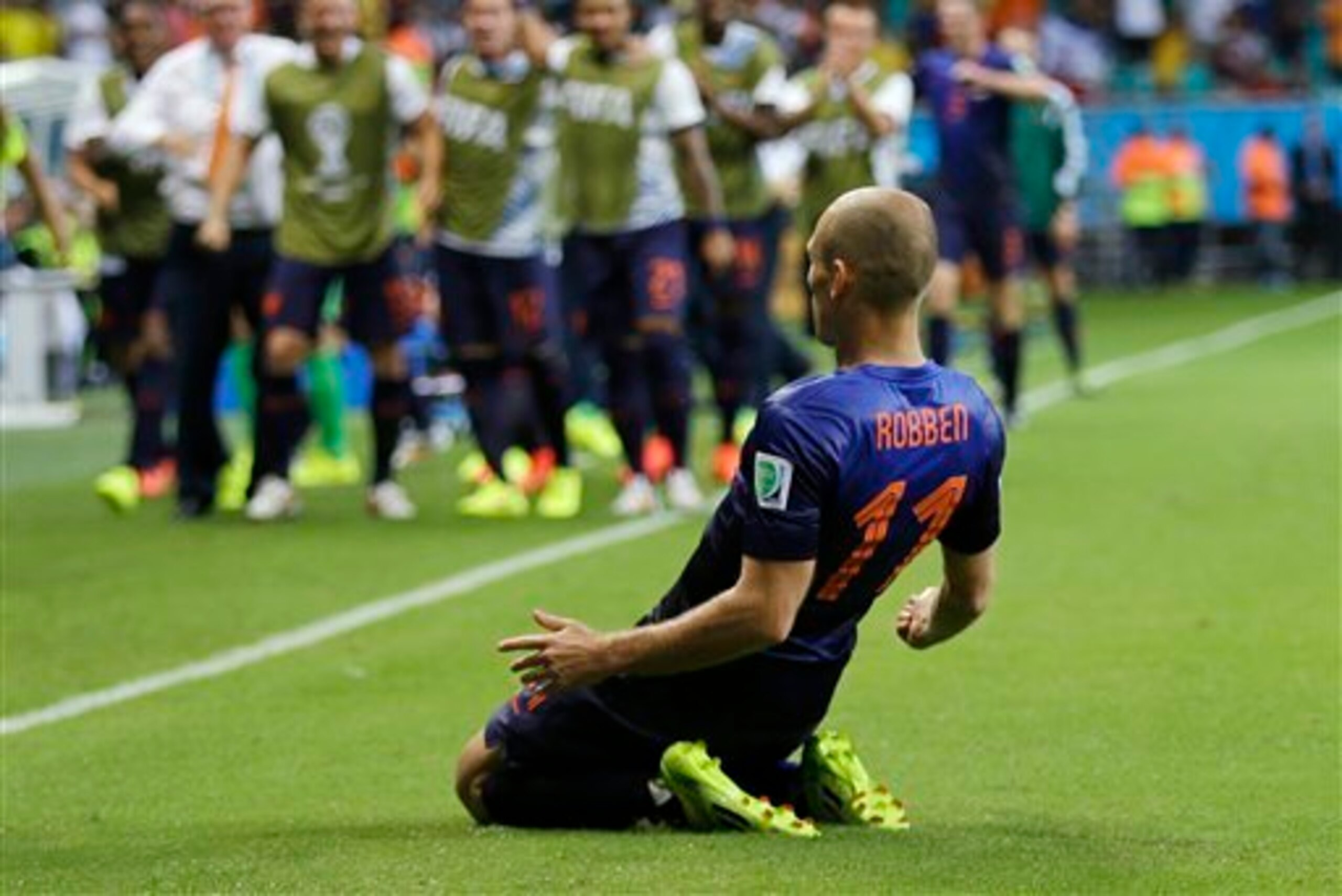 Over the weekend, were you setting your fantasy baseball lineup or watching the Netherlands crush defending champ Spain 5-1 in the World Cup?