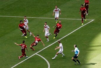 Germany's one-touch passing and movement gave Portugal significant problems