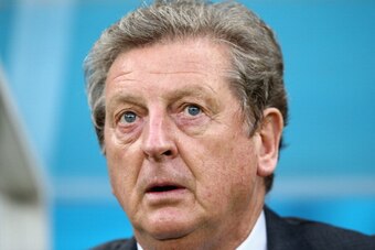 MANAUS, BRAZIL - JUNE 14:  Manager Roy Hodgson of England looks on during the 2014 FIFA World Cup Brazil Group D match between England and Italy at Arena Amazonia on June 14, 2014 in Manaus, Brazil.  (Photo by Adam Pretty/Getty Images)
