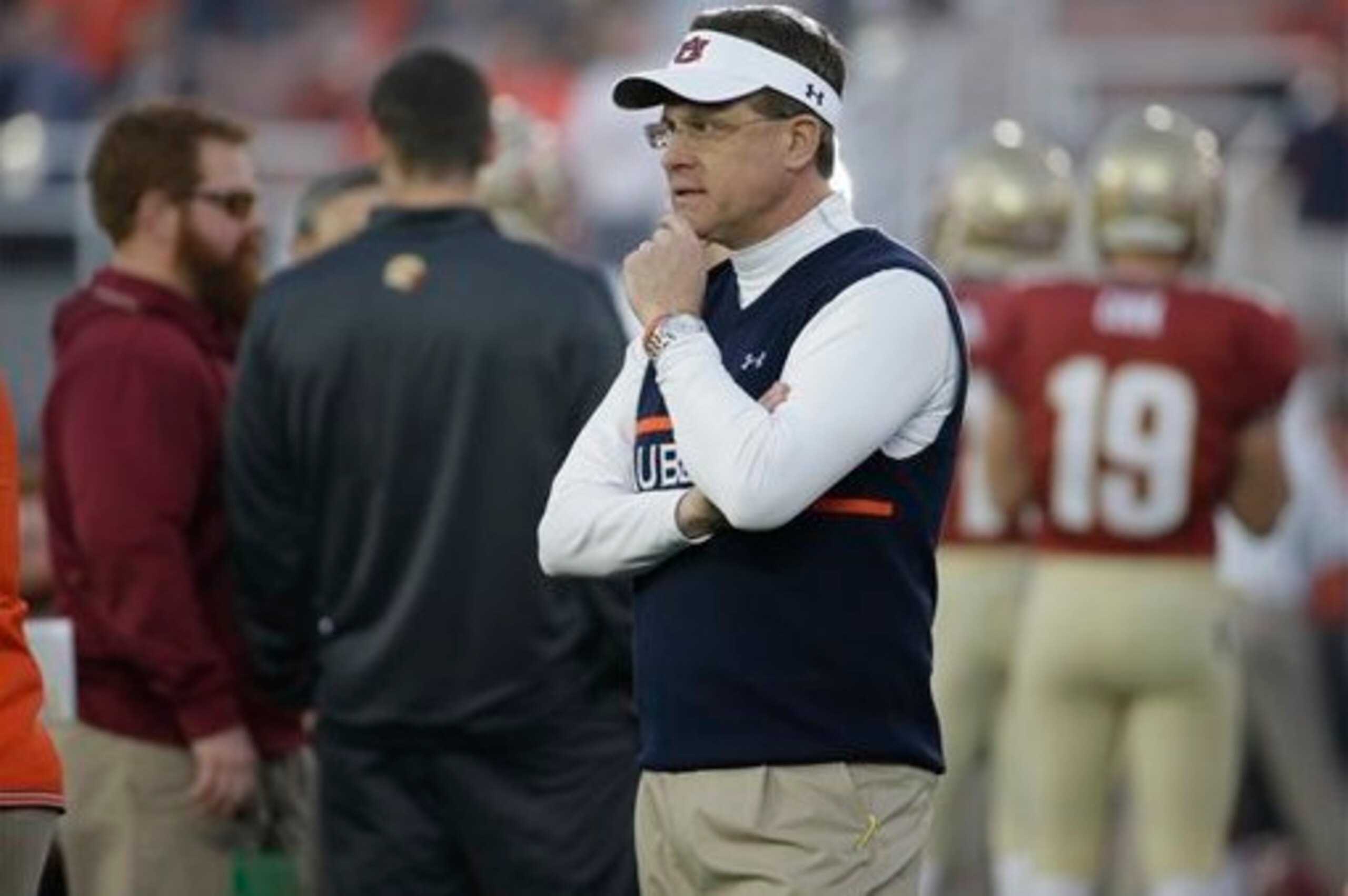 Auburn head coach Gus Malzahn Auburn head coach Gus Malzahn