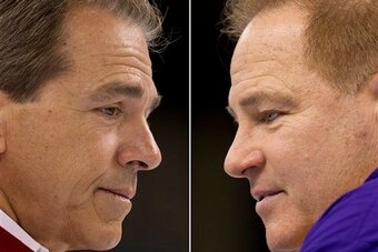 Les Miles won the 2011 regular-season battle, but Nick Saban won the war with LSU.