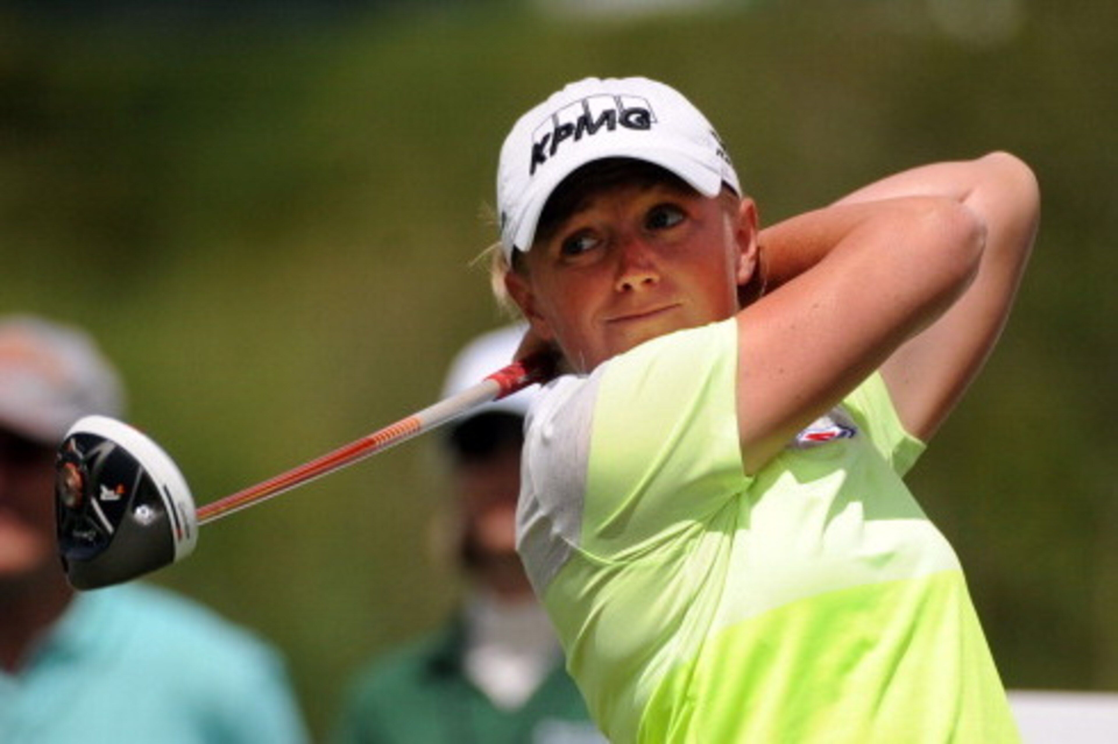 WATERLOO, CANADA - JUNE 5: Stacy Lewis hits her drive on the 18th hole during the first round of the Manulife Financial LPGA Classic at the Grey Silo Golf Course on June 5, 2014 in Waterloo, Ontario, Canada. (Photo by Steve Dykes/Getty Images) WATERLOO, CANADA - JUNE 5: Stacy Lewis hits her drive on the 18th hole during the first round of the Manulife Financial LPGA Classic at the Grey Silo Golf Course on June 5, 2014 in Waterloo, Ontario, Canada. (Photo by Steve Dykes/Getty Images)