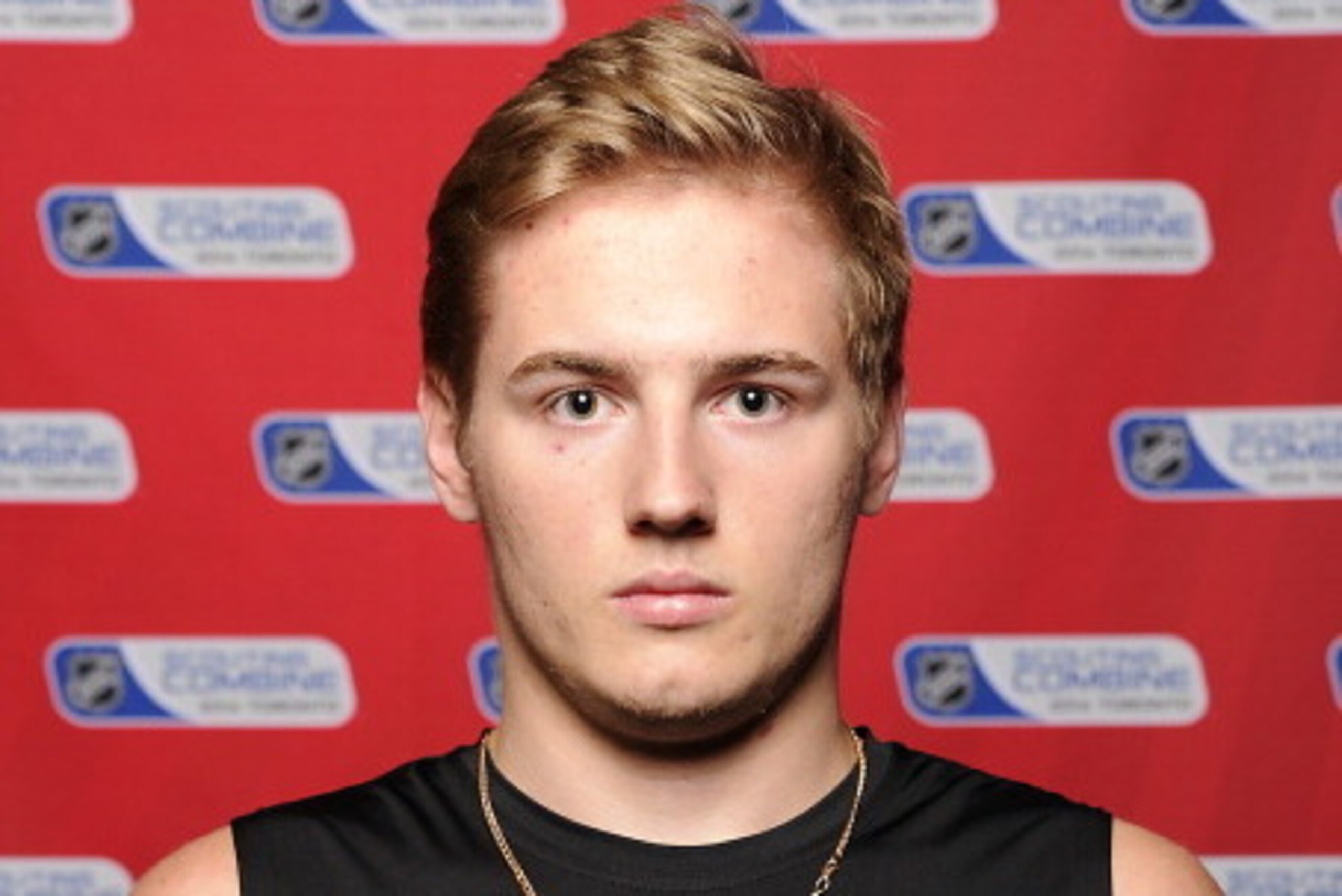 TORONTO, CANADA - MAY 29: Ivan Barbashev poses for a head shot prior to testing at the NHL Combine May 29, 2014 at the Westin Bristol in Toronto, Ontario, Canada. (Photo by Graig Abel/NHLI via Getty Images)