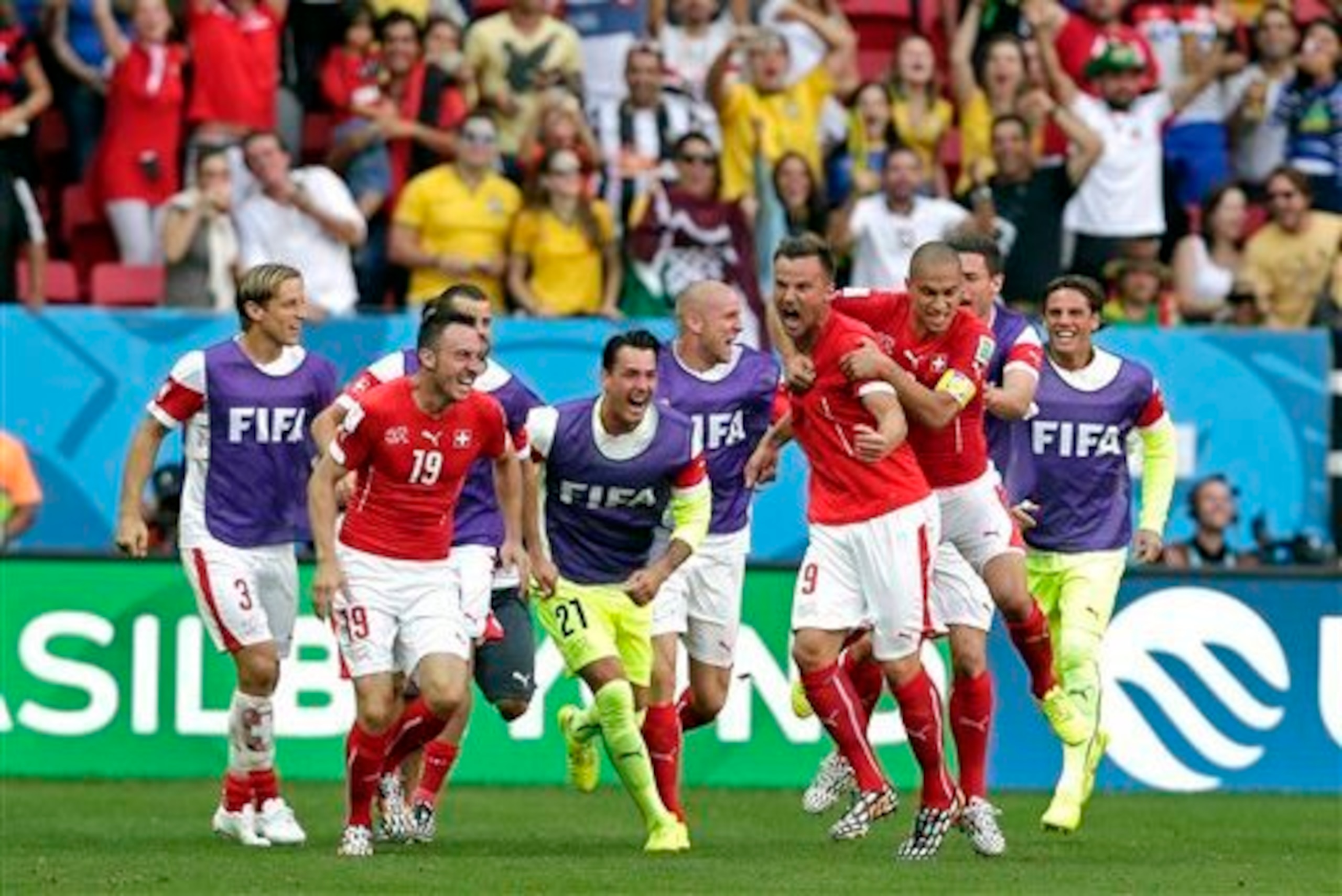 Switzerland vs. Ecuador looked like a stalemate until Seferovic scored during stoppage time. Switzerland vs. Ecuador looked like a stalemate until Seferovic scored during stoppage time.