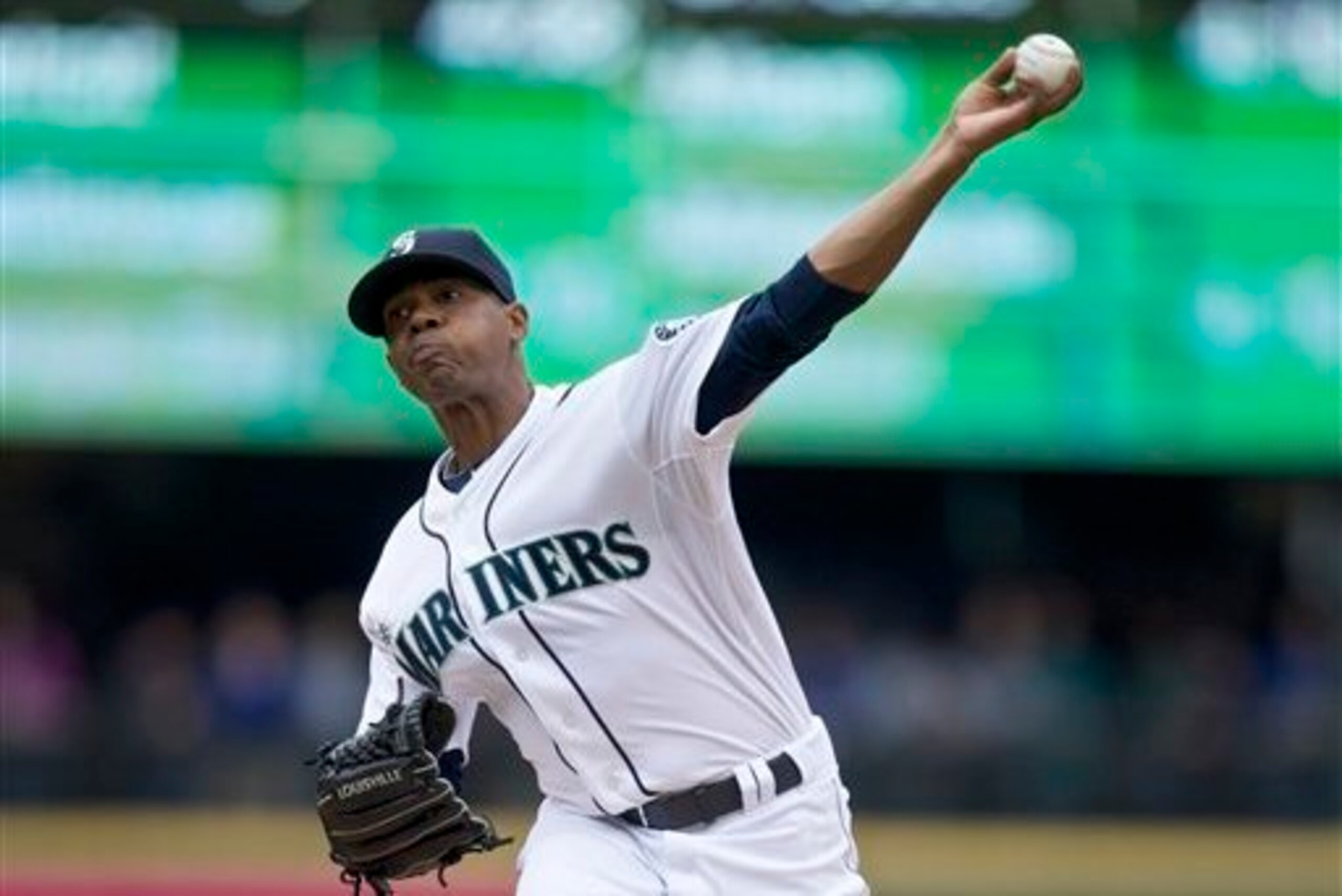 Roenis Elias is one of a trio of young pitchers the Mariners are going to be careful with in summer, meaning a rotation spot will be open. Roenis Elias is one of a trio of young pitchers the Mariners are going to be careful with in summer, meaning a rotation spot will be open.
