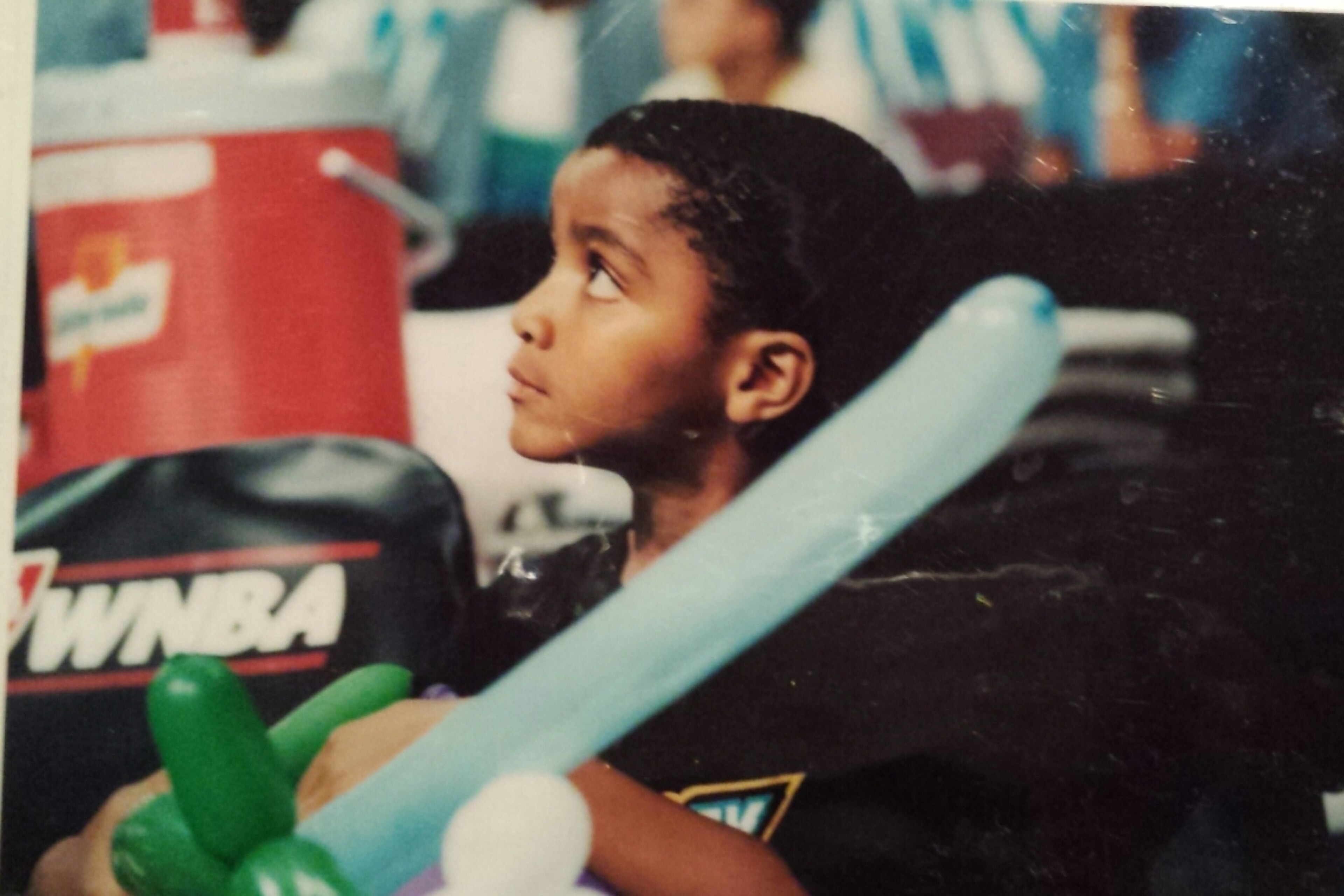 Gary Harris watches his mother play in WNBA.