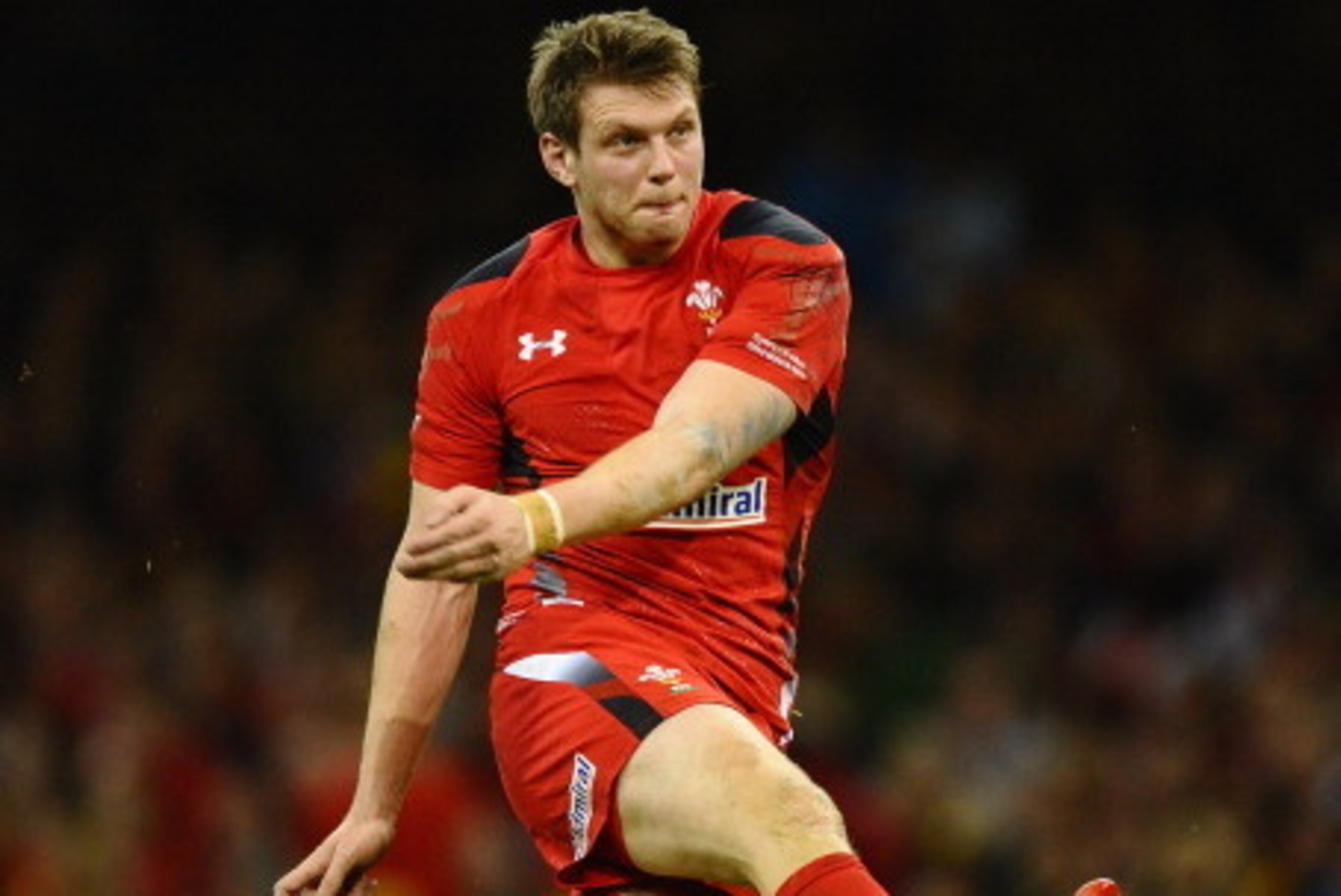 CARDIFF, WALES - MARCH 15: Dan Biggar of Wales in action during the RBS Six Nations match between Wales and Scotland at Millennium Stadium on March 15, 2014 in Cardiff, Wales.  (Photo by Laurence Griffiths/Getty Images)