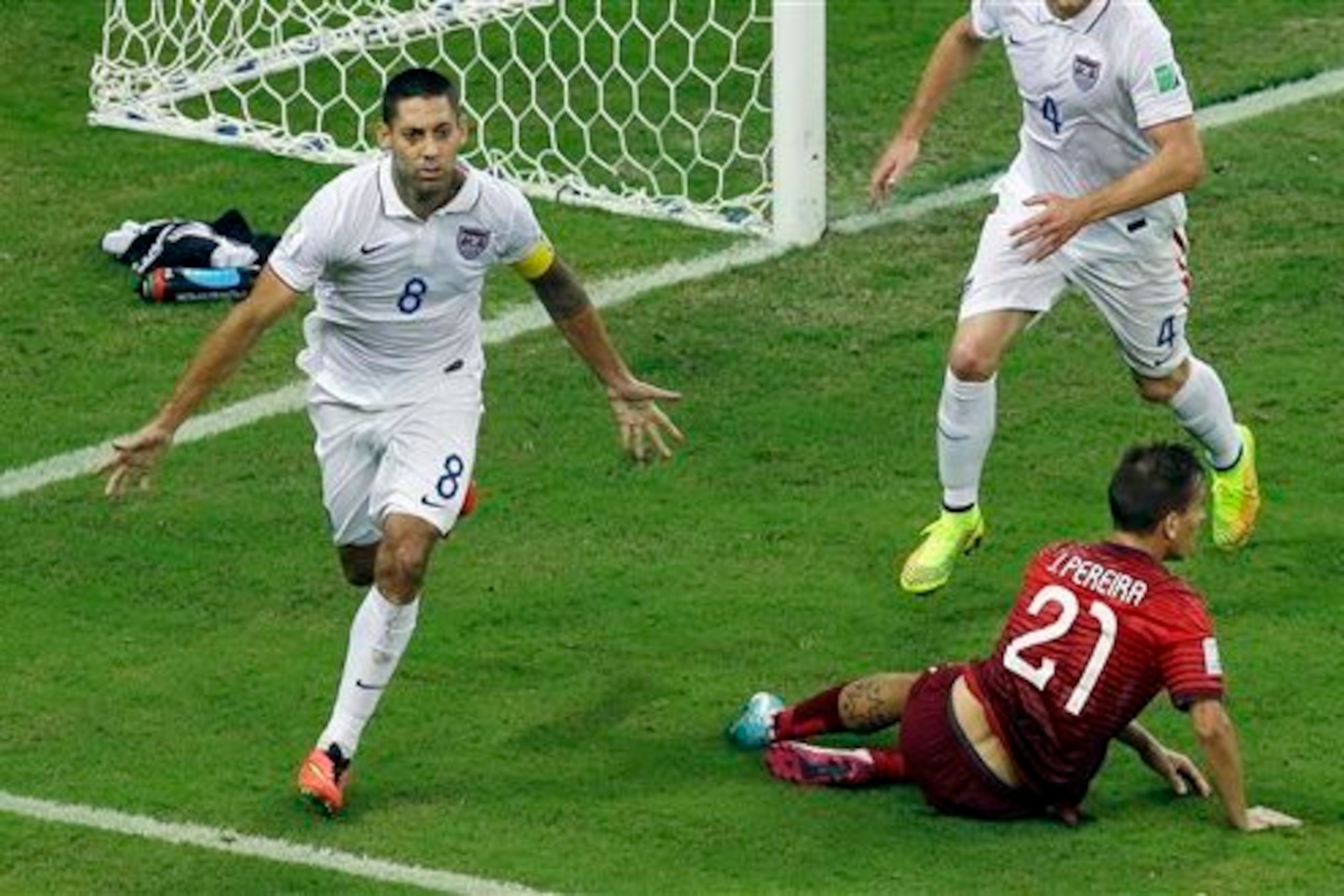 Clint Dempsey briefly put the U.S. ahead with a goal in the 81st minute.