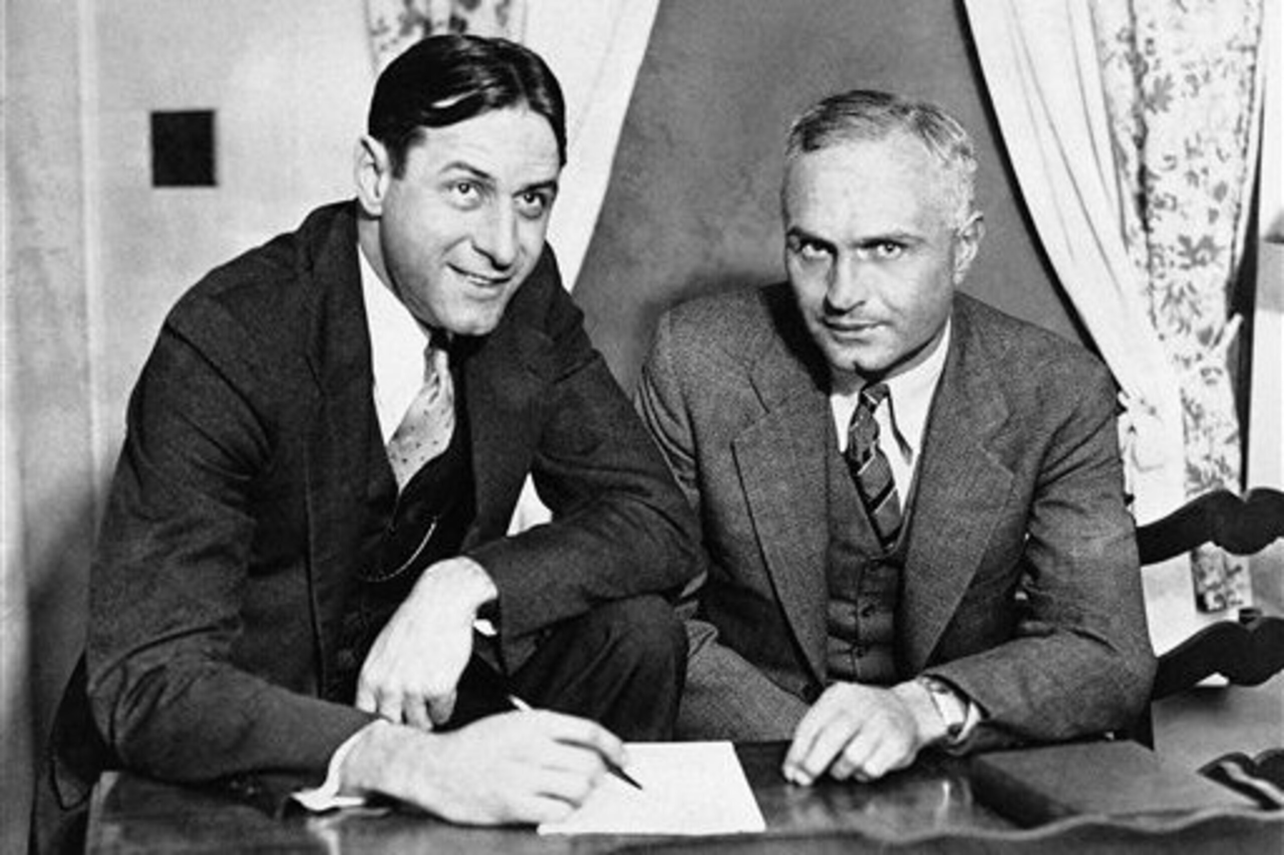 Bernie Bierman (right) is considered one of the greatest coaches in college football history.