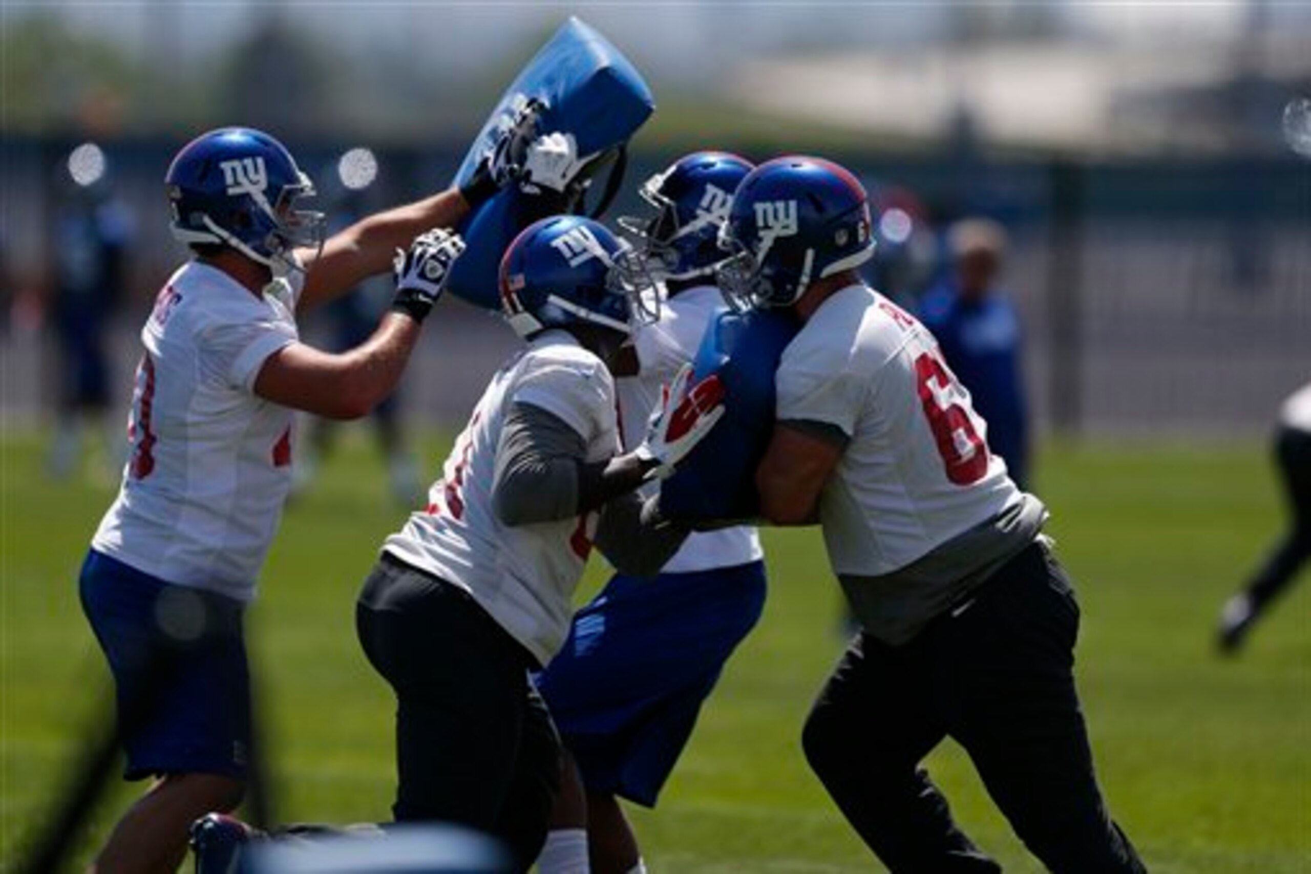 The health of the offensive line is key to a successful 2014. The health of the offensive line is key to a successful 2014.