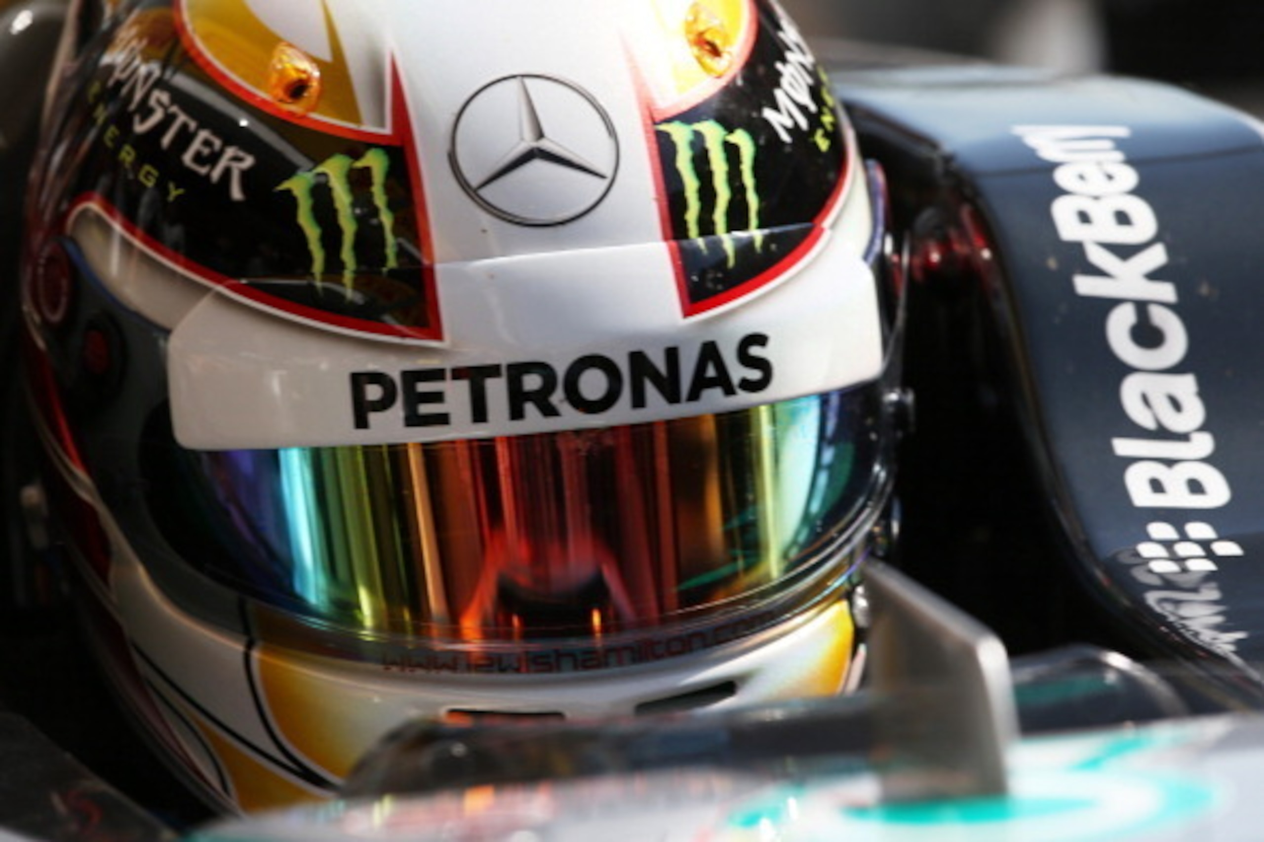MONTMELO, SPAIN - MAY 09:  Lewis Hamilton of Great Britain and Mercedes GP sits in his car in the garage during practice ahead of the Spanish F1 Grand Prix at Circuit de Catalunya on May 9, 2014 in Montmelo, Spain.  (Photo by Mark Thompson/Getty Images)