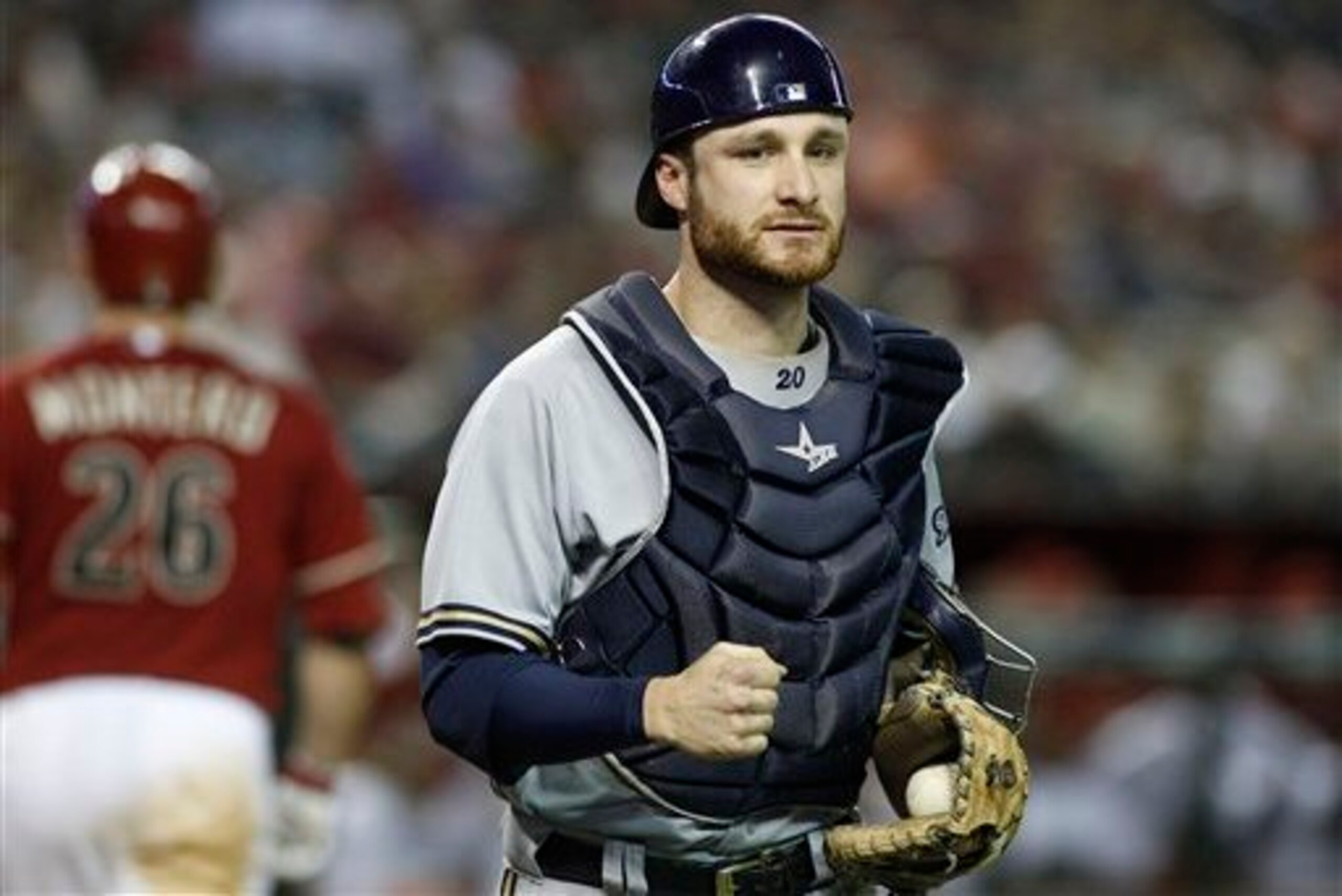 Yup, baseball's best framer once had "decent" receiving skills. Yup, baseball's best framer once had "decent" receiving skills.