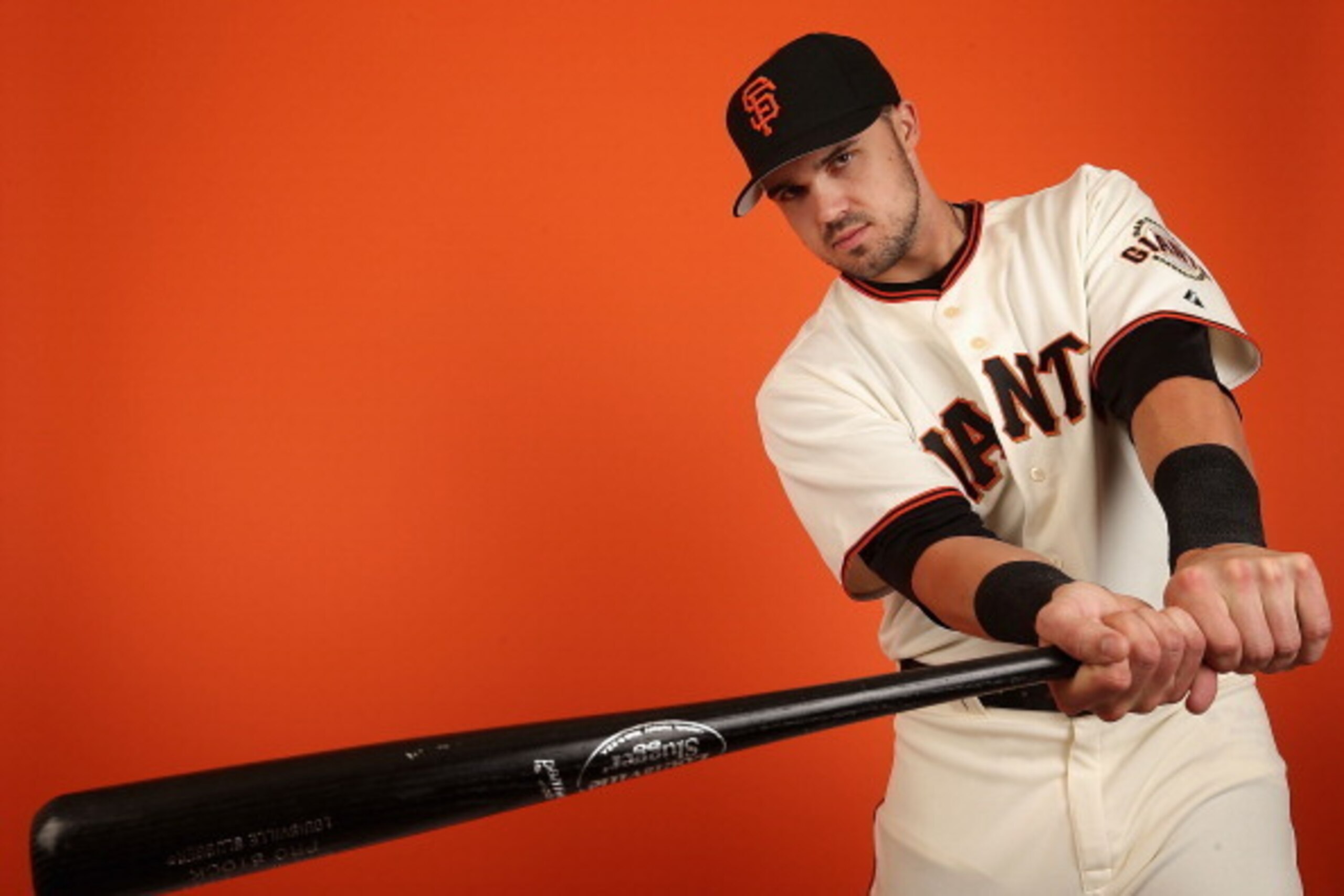 SCOTTSDALE, AZ - FEBRUARY 23:  Adam Duvall #81 of the San Francisco Giants poses for a portrait during the spring training photo day at Scottsdale Stadium on Febuary 23, 2014 in Scottsdale, Arizona.  (Photo by Christian Petersen/Getty Images)