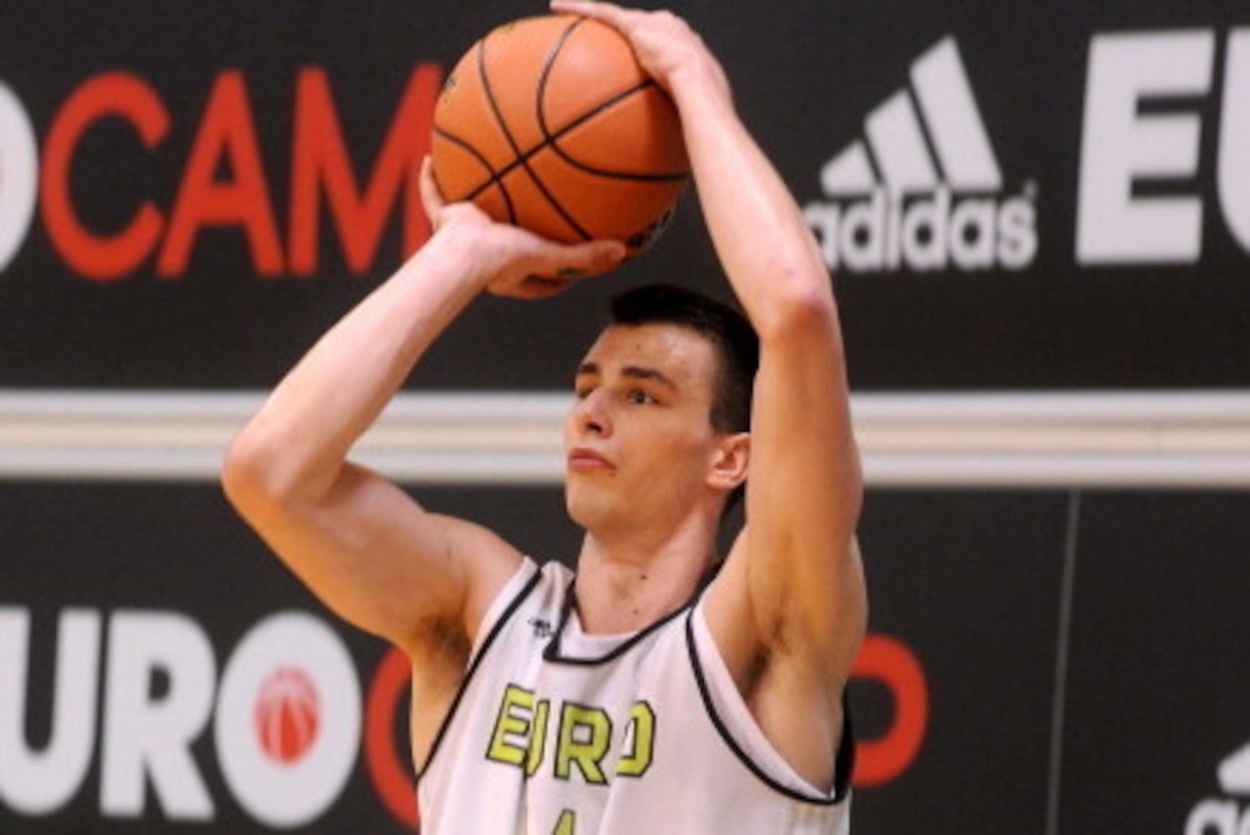 TREVISO, ITALY - JUNE 08: Nemanja Dangubic in action during adidas Eurocamp day two at La Ghirada sports center on June 8, 2014 in Treviso, Italy. (Photo by Roberto Serra/Iguana Press/Getty Images) TREVISO, ITALY - JUNE 08: Nemanja Dangubic in action during adidas Eurocamp day two at La Ghirada sports center on June 8, 2014 in Treviso, Italy. (Photo by Roberto Serra/Iguana Press/Getty Images)